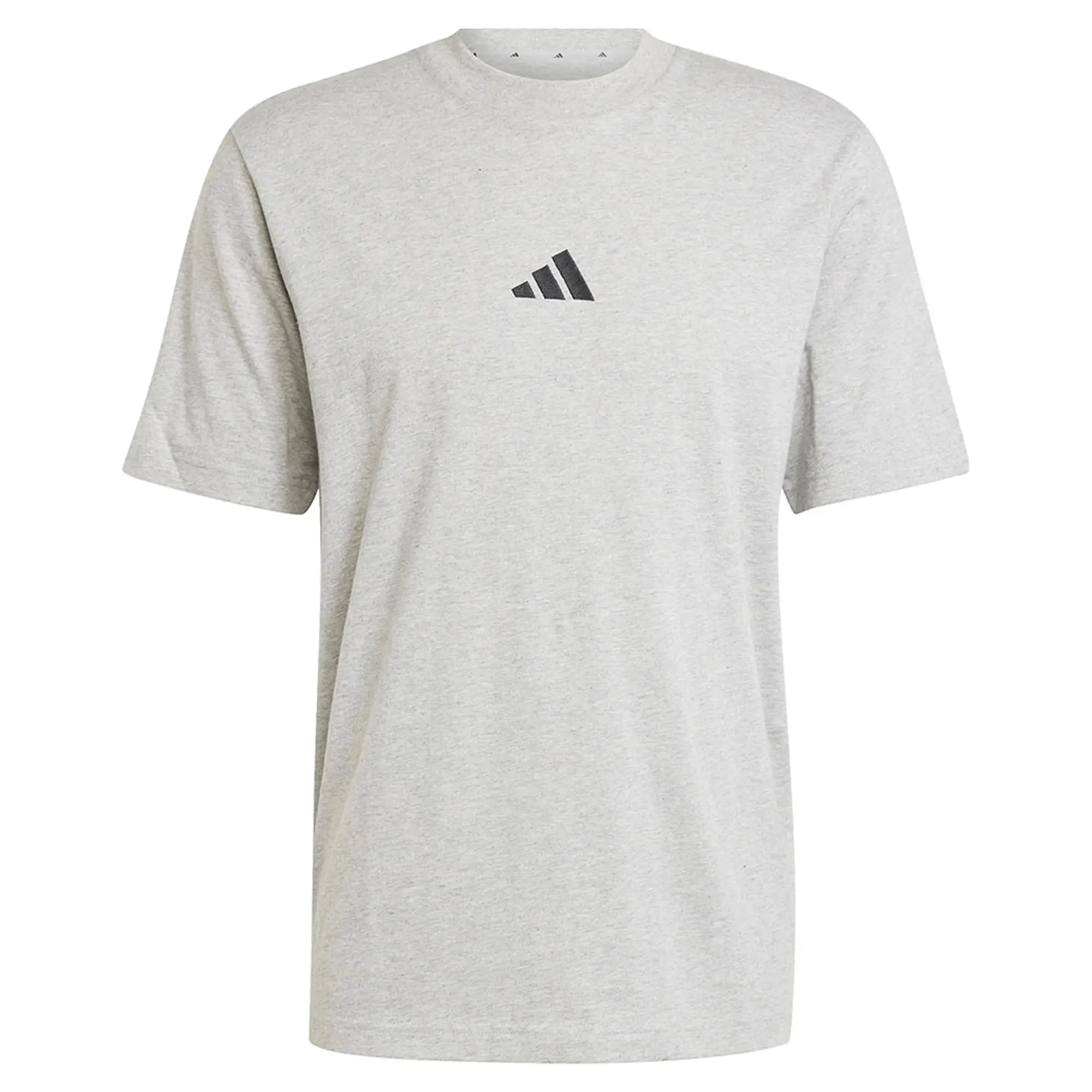adidas Men's Cotton Fitness T-Shirt - Grey