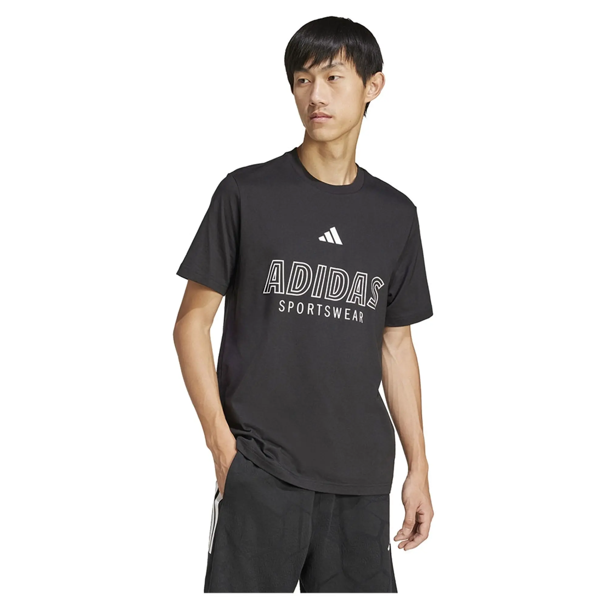 Adidas House Of Tiro Linear Graphic Short Sleeve T-shirt