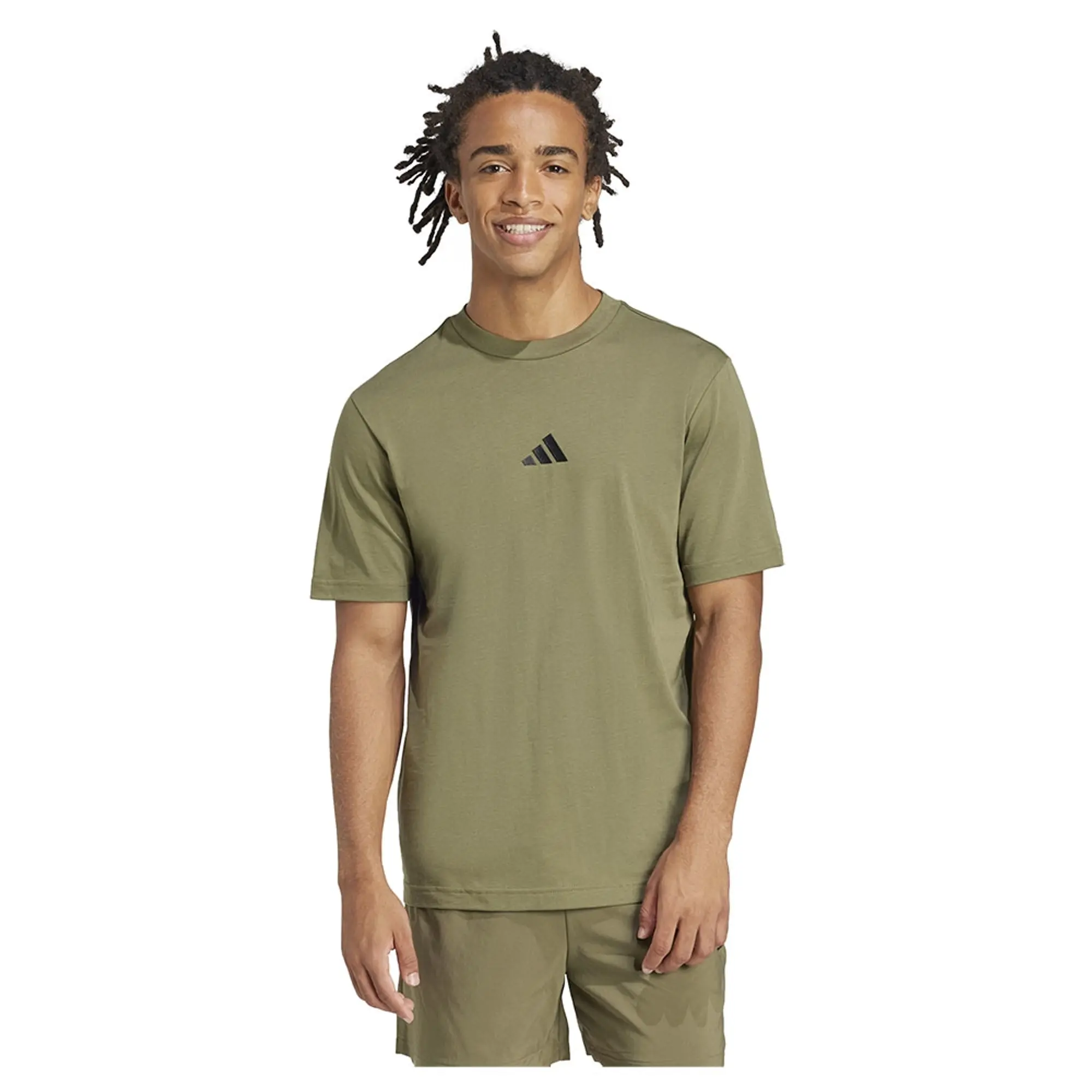 Adidas Essentials Small Logo Single Jersey Short Sleeve T-shirt