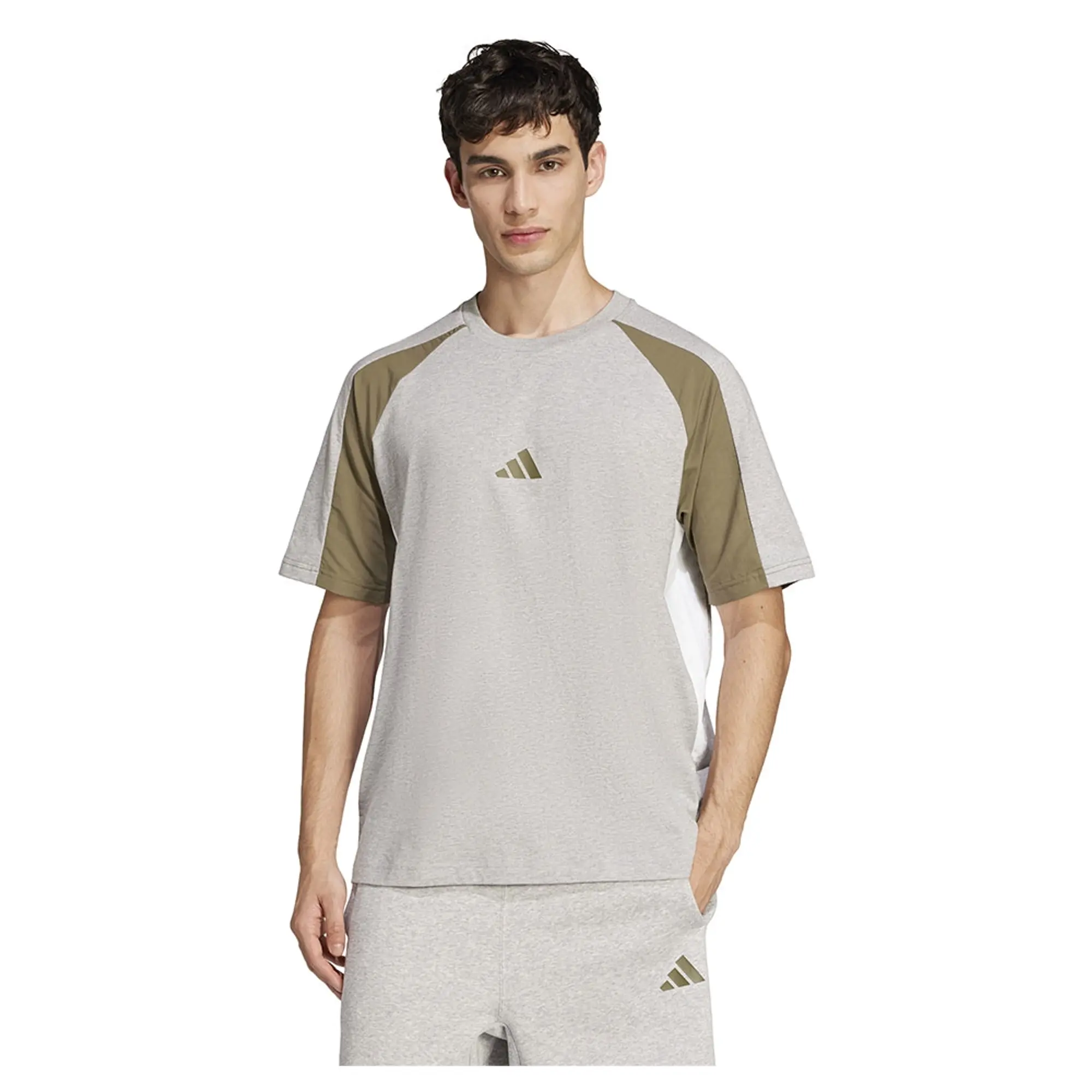 Adidas Seasonal Essentials Colorblock Short Sleeve T-shirt