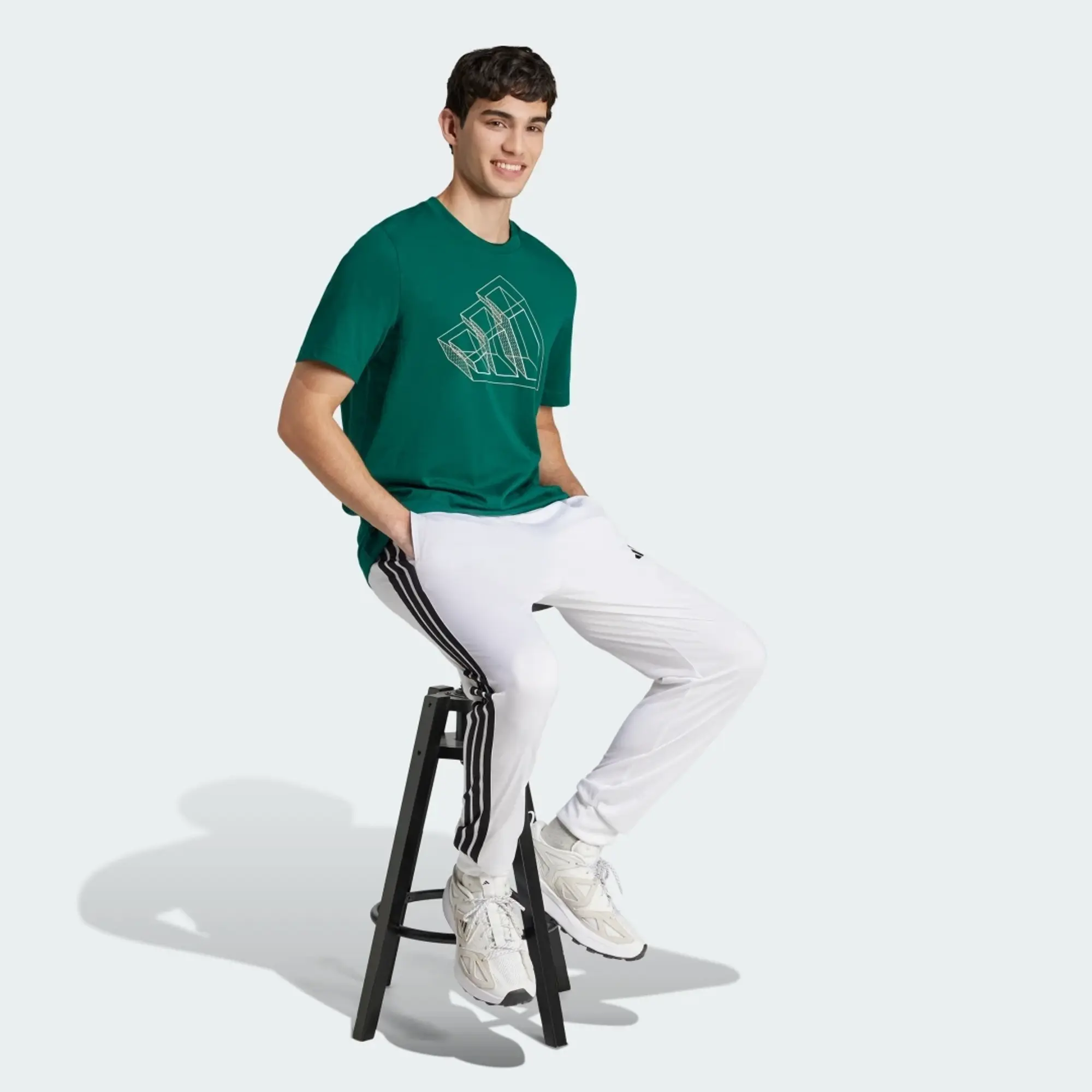 Adidas Tech Outline Graphic Short Sleeve T-shirt