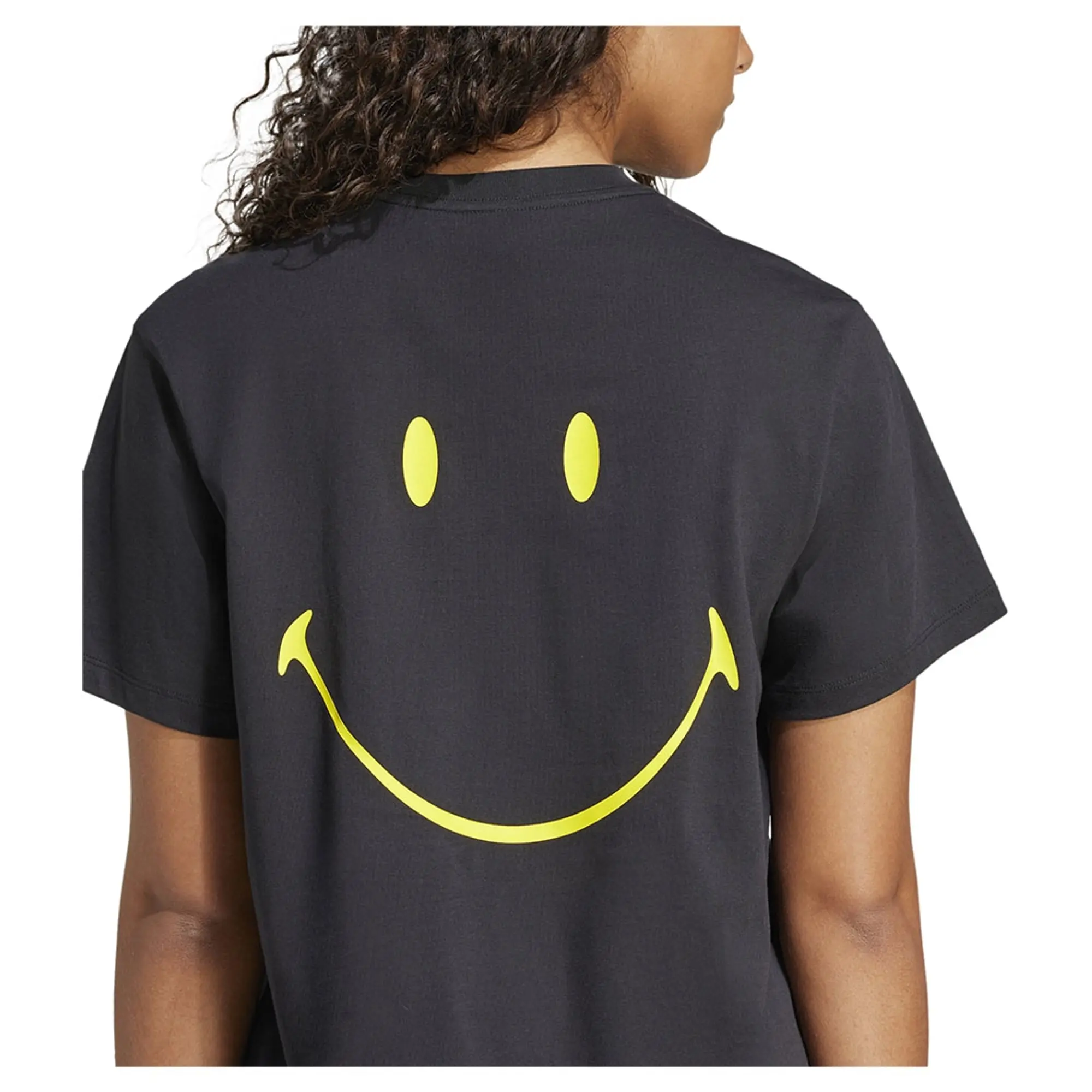 Adidas Originals Smiley Loose 3 Stripes Short Sleeve T-shirt