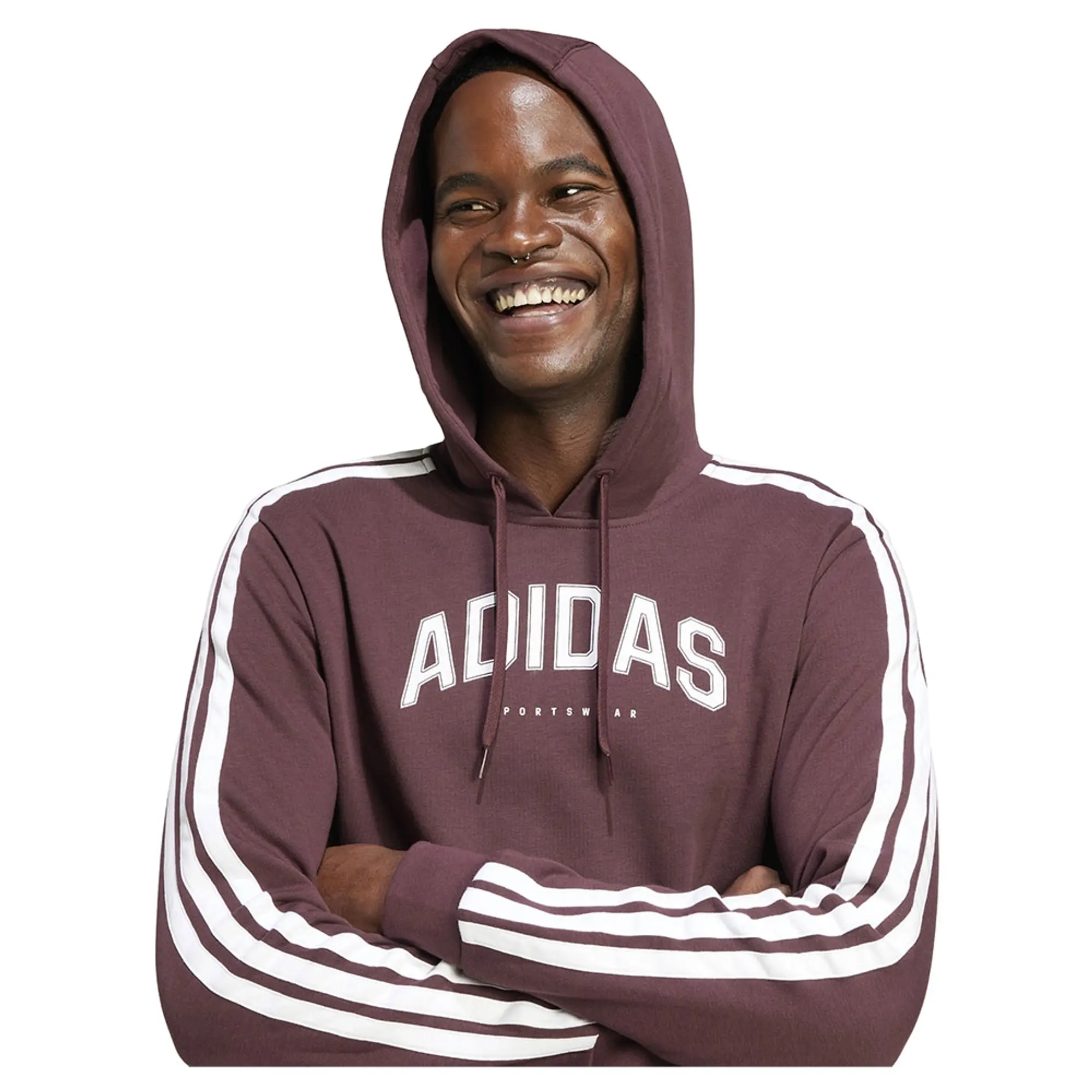 Adidas Codes Collegiate Graphic Hoodie