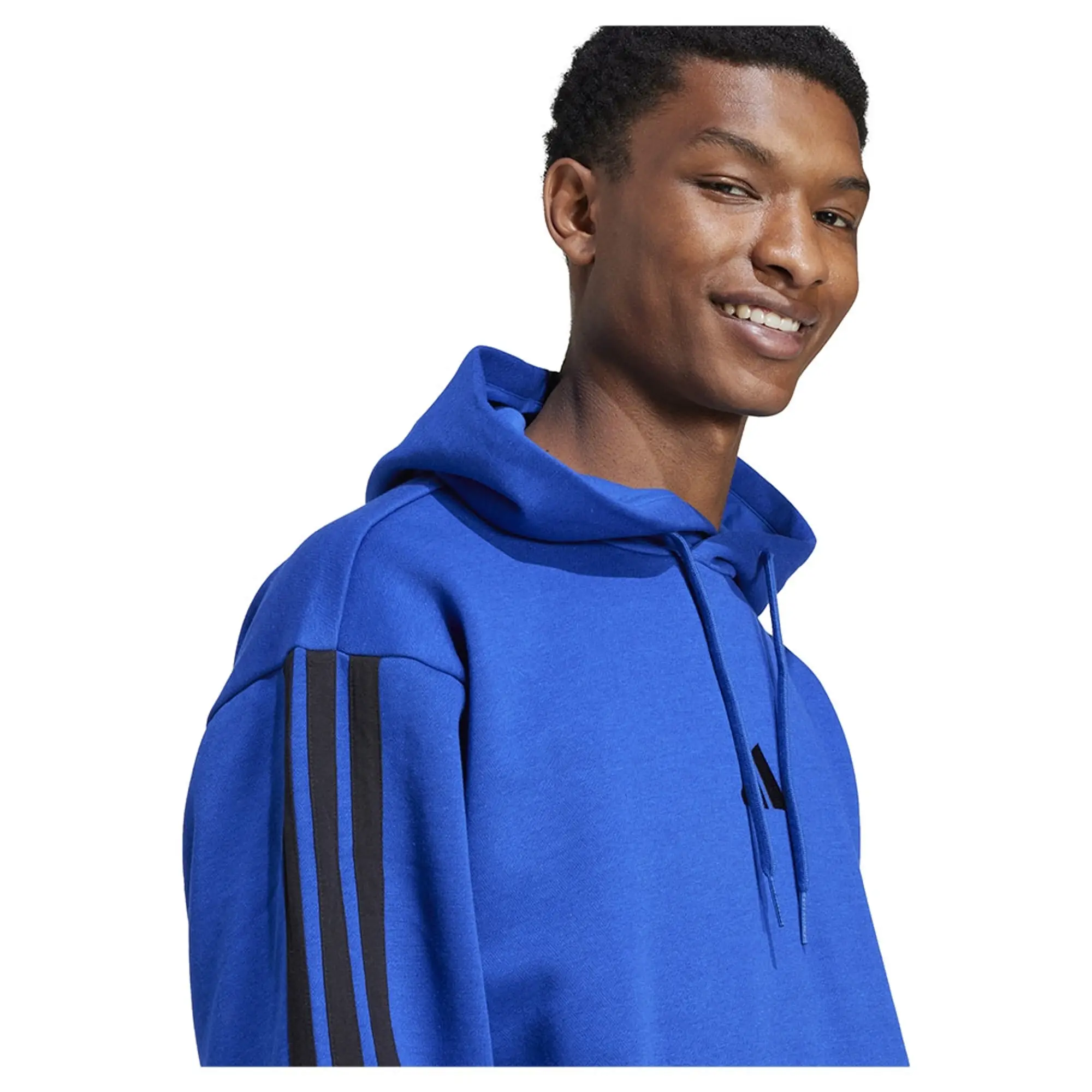 Adidas Essentials 3 Stripes Fleece Hoodie