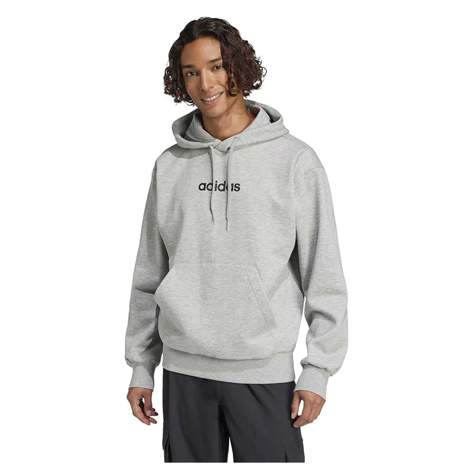 Adidas Essentials Linear Fleece Hoodie