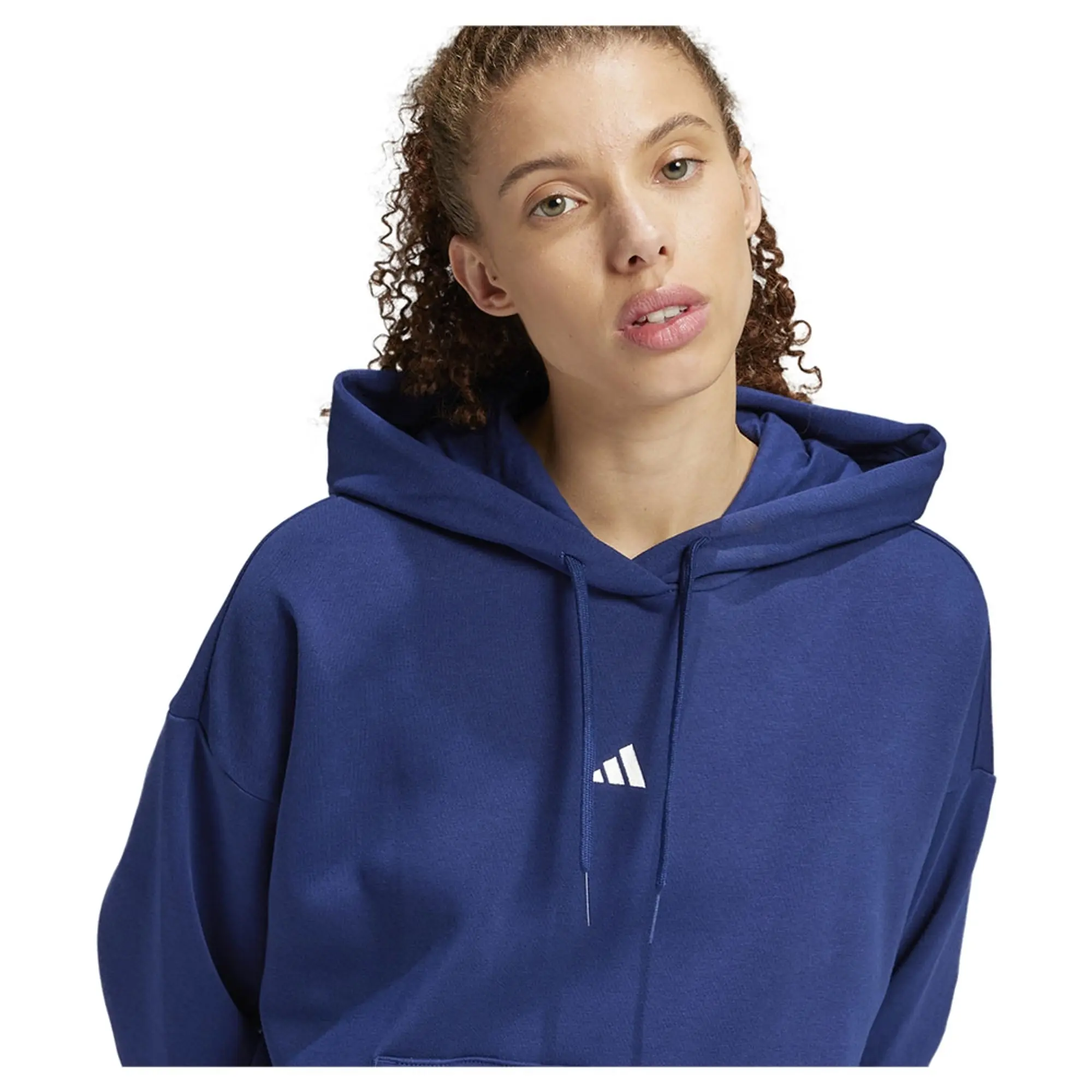 Adidas Essentials Small Logo Feel Cozy Hoodie