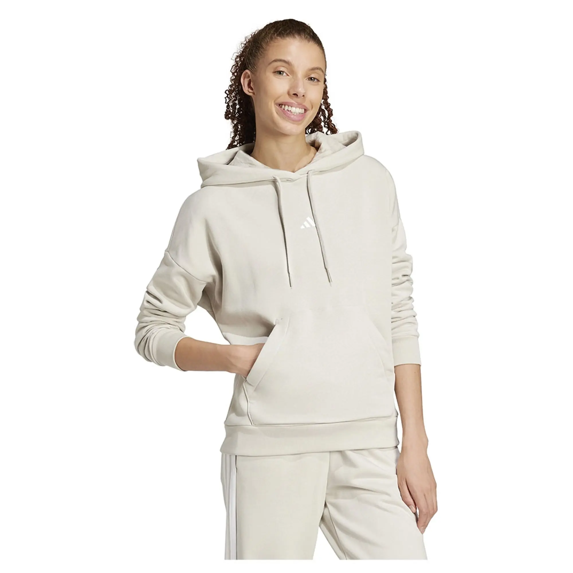 Adidas Essentials Small Logo Feel Cozy Hoodie