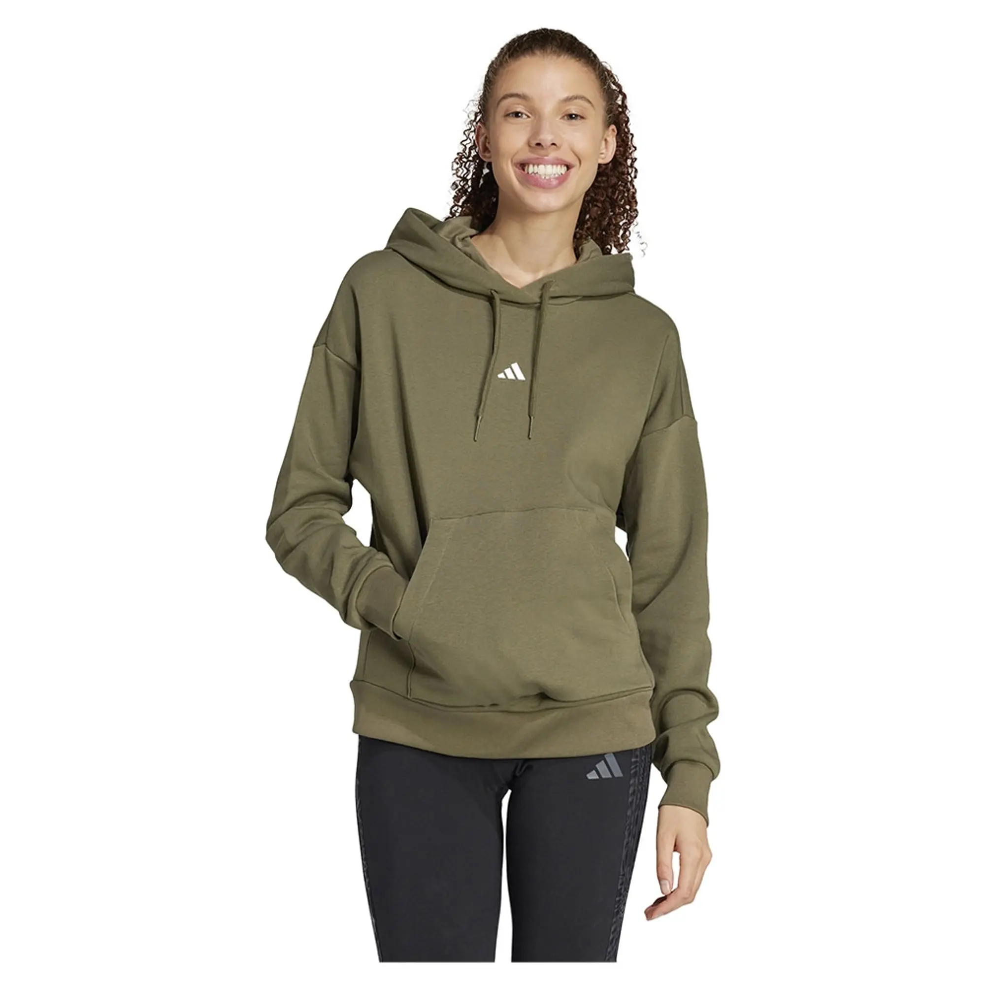 Adidas Essentials Small Logo Feel Cozy Hoodie