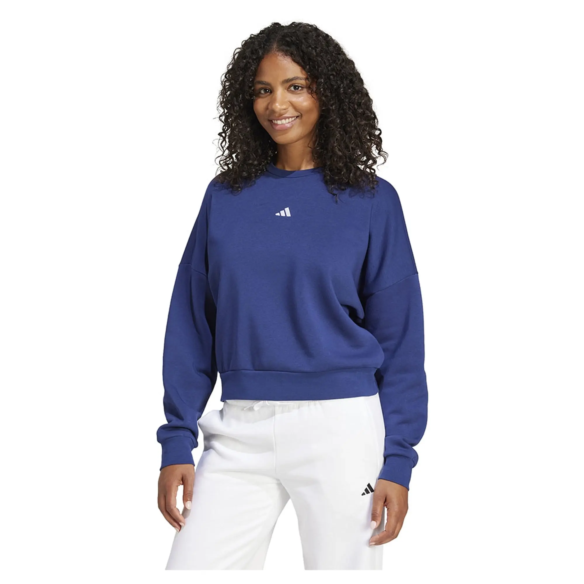 adidas Women's Fitness Sweatshirt - Blue