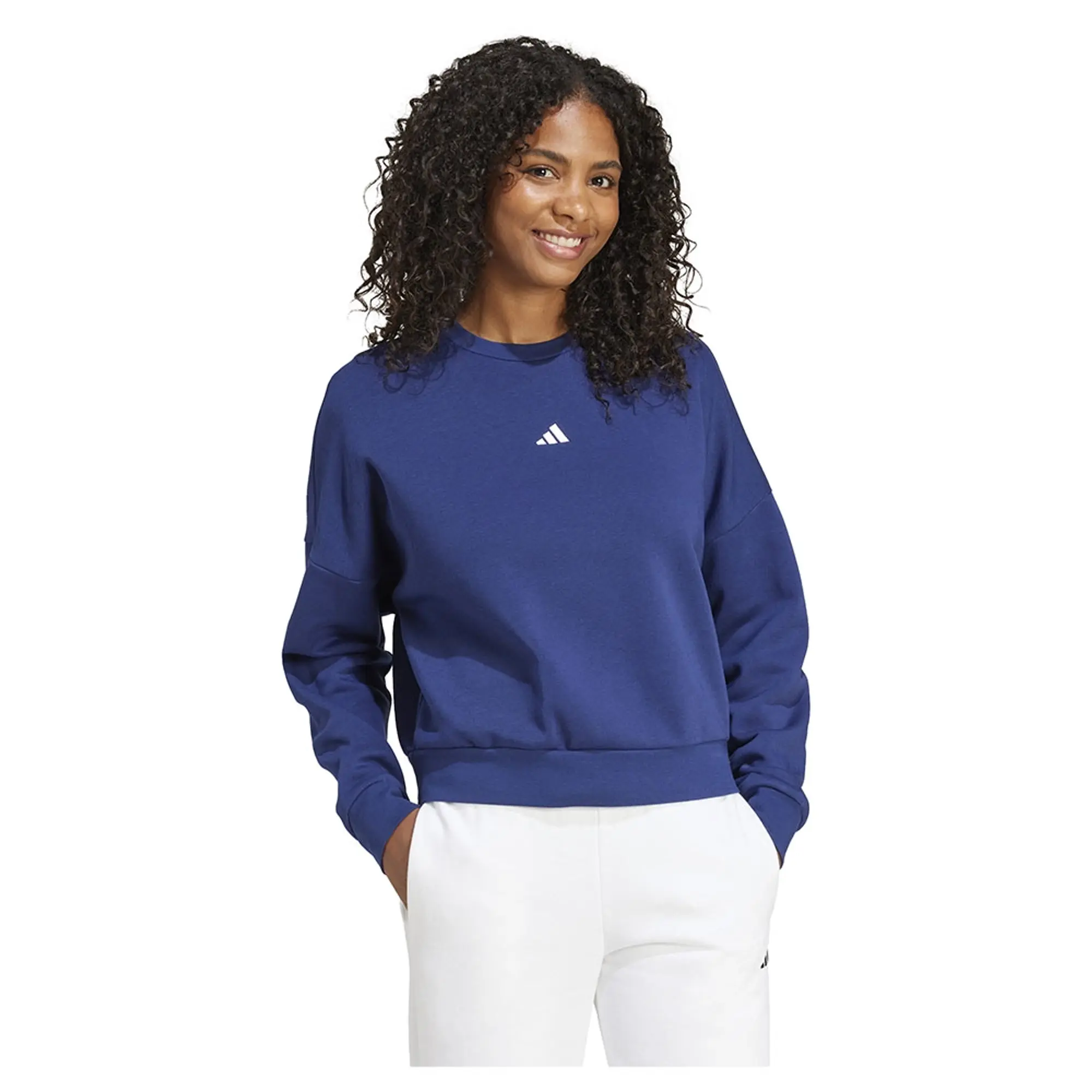 adidas Women's Fitness Sweatshirt - Blue