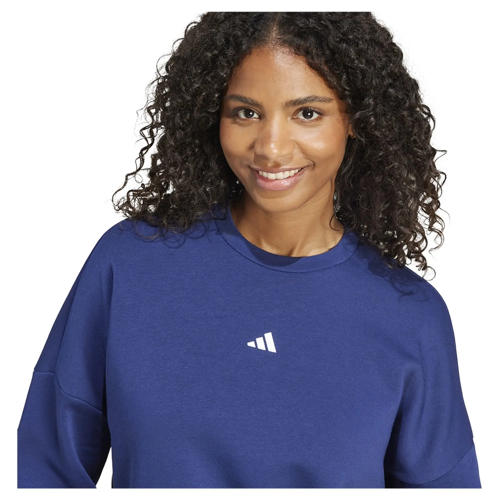 adidas Women's Fitness Sweatshirt - Blue