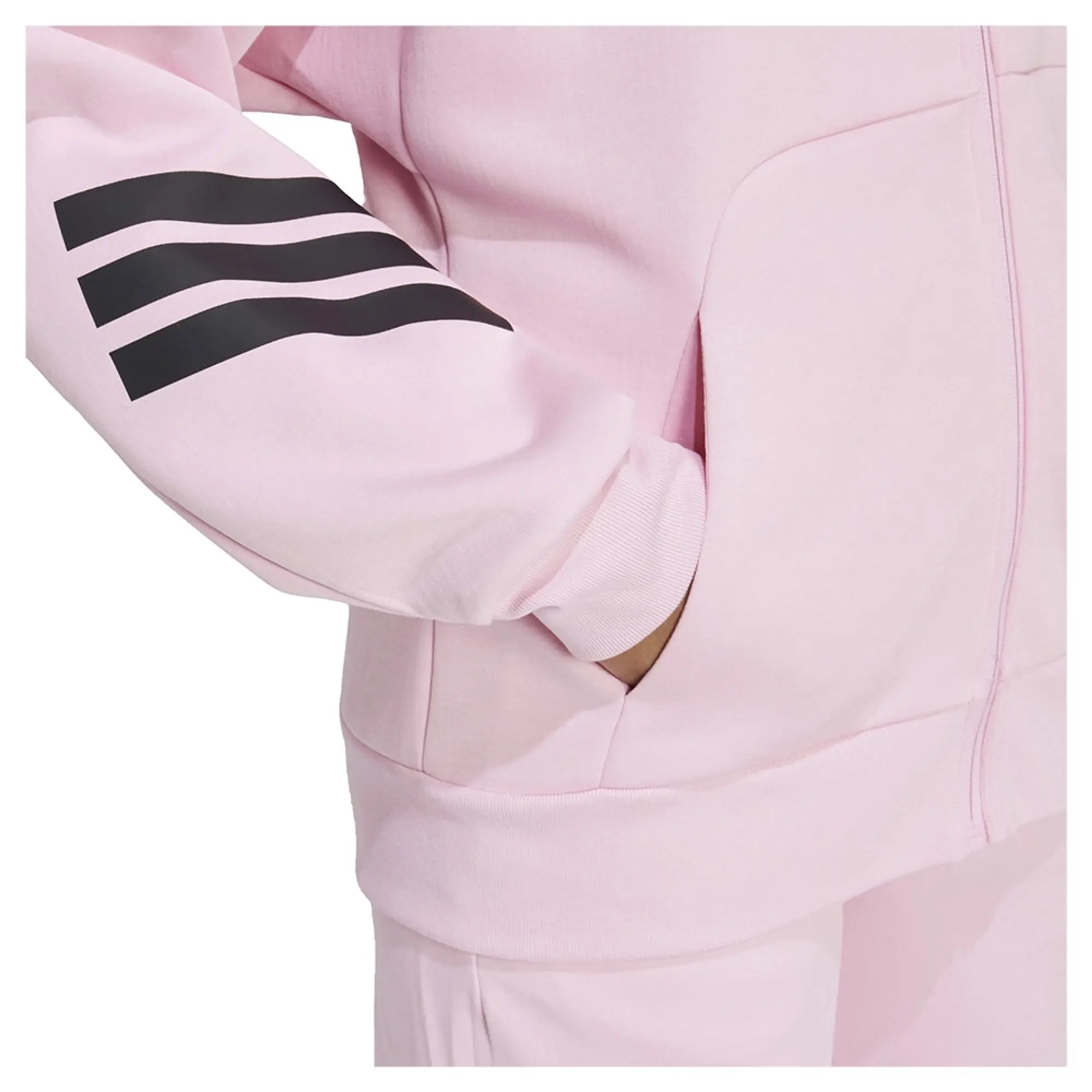 Adidas Future Icons 3 Stripes Full Zip Sweatshirt