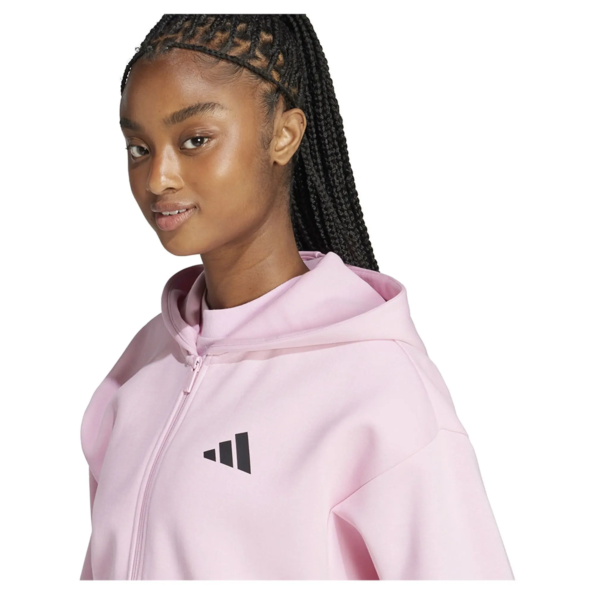 Adidas Future Icons 3 Stripes Full Zip Sweatshirt
