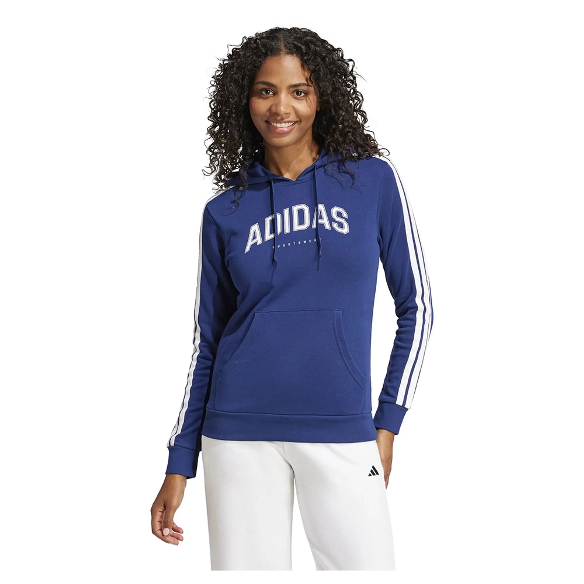 Adidas Lounge Soft Side Graphic Hoodie