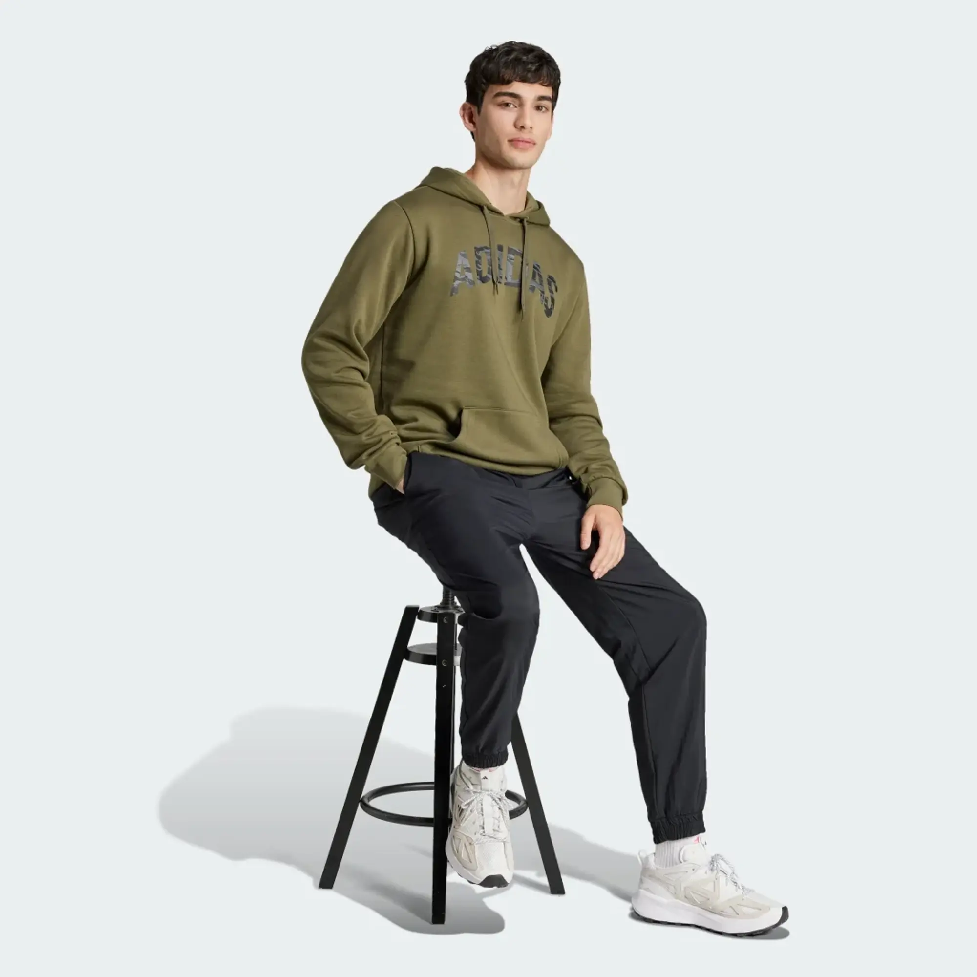 Adidas Linear Camo Graphic Hoodie
