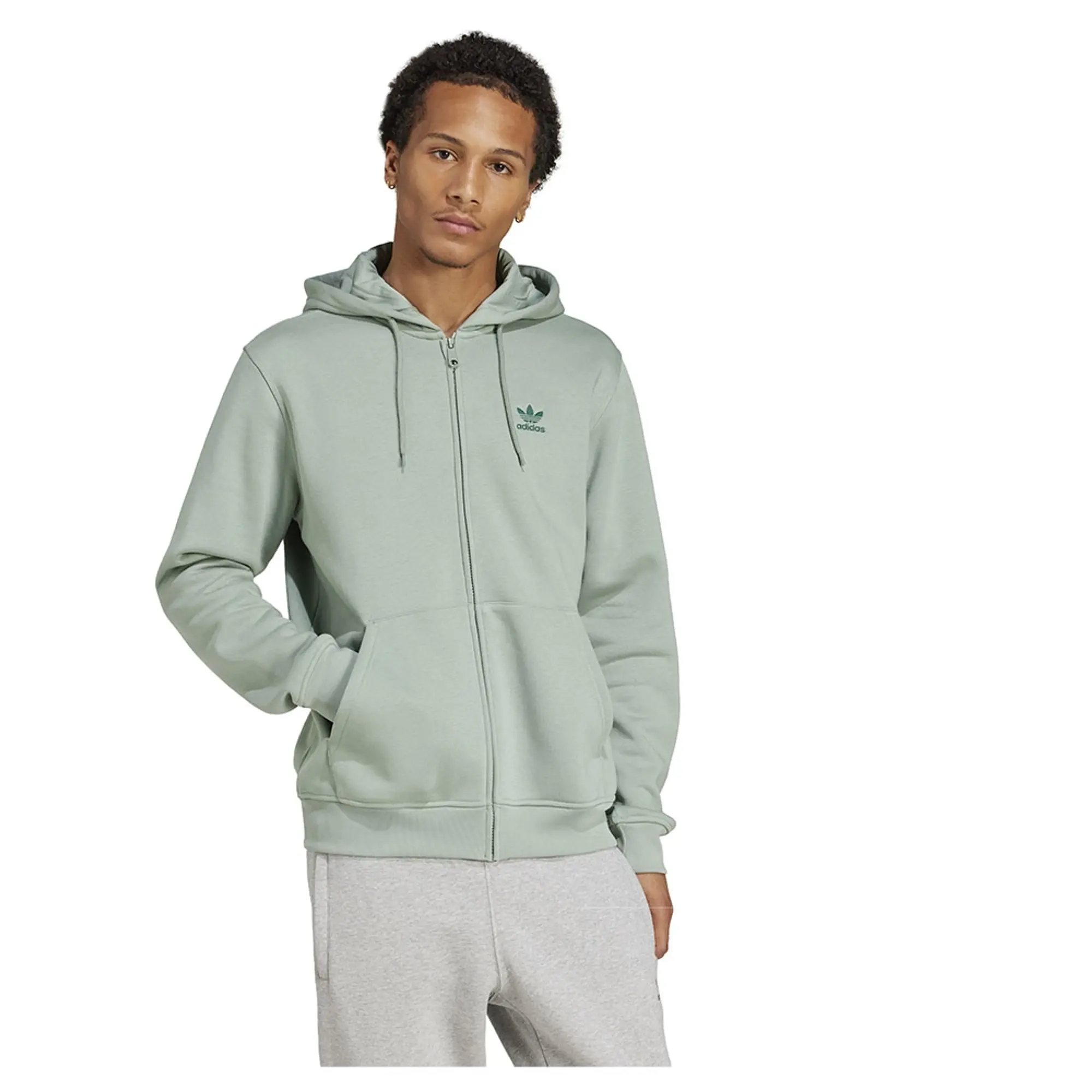 Adidas Originals Trefoil Essentials Full Zip Sweatshirt