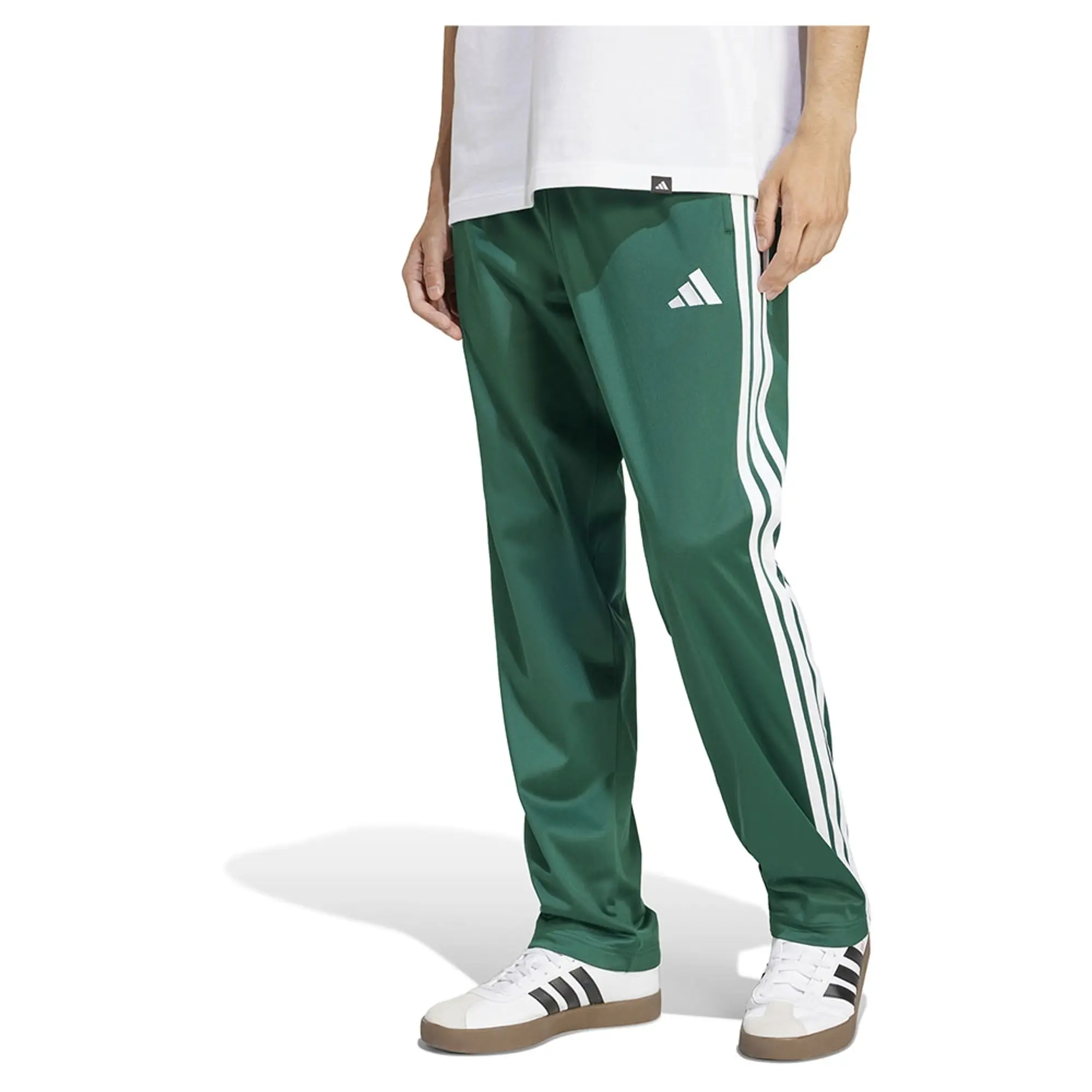 Adidas 3 Stripes Tricot Regular Fit Open Hem Track Sweat Pants