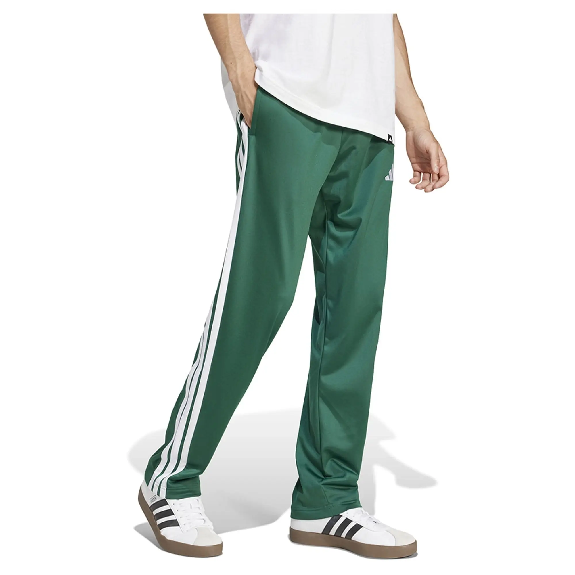 Adidas 3 Stripes Tricot Regular Fit Open Hem Track Sweat Pants