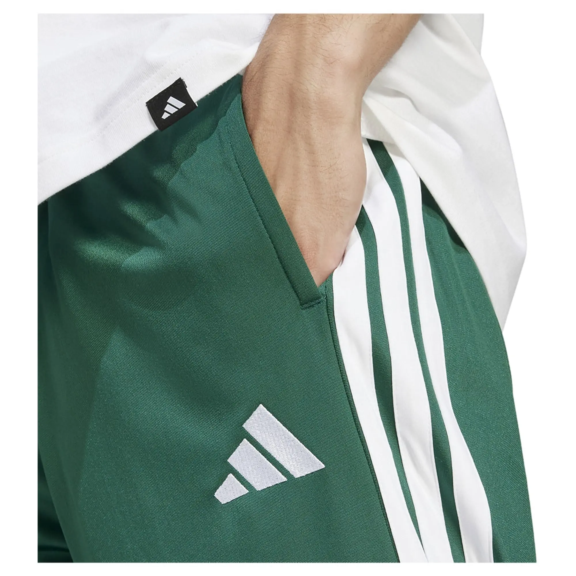 Adidas 3 Stripes Tricot Regular Fit Open Hem Track Sweat Pants