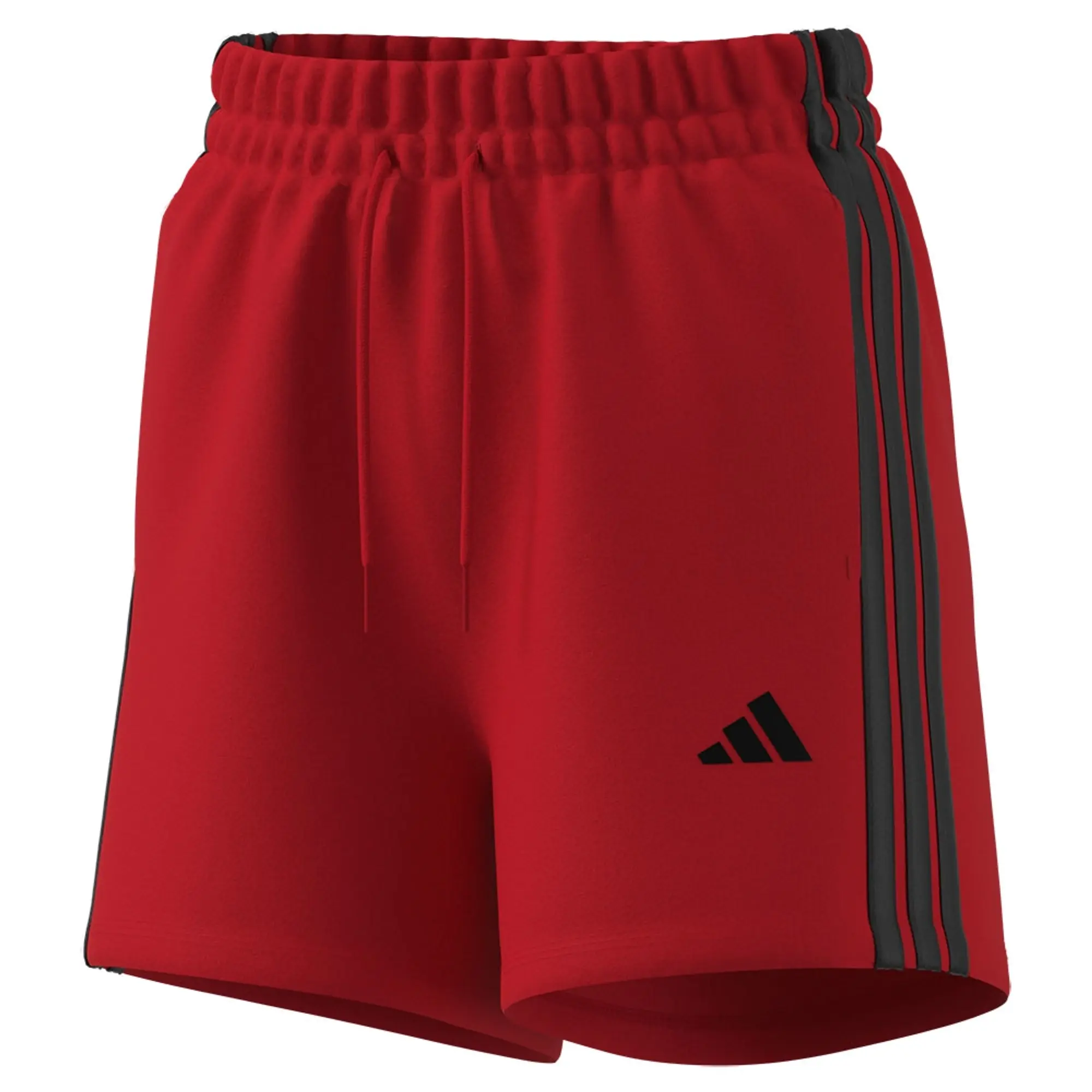 Adidas Essentials 3 Stripes Cotton Shorts