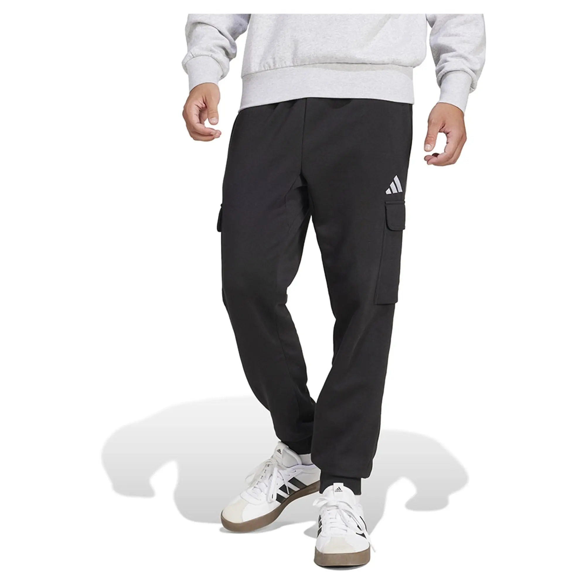 Adidas Essentials Feelcozy Fleece Cargo Joggers