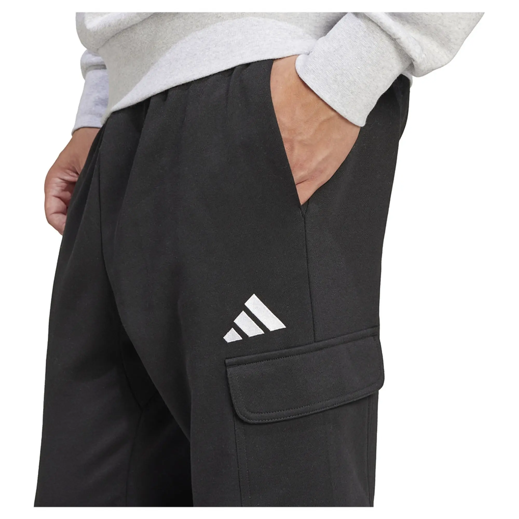 Adidas Essentials Feelcozy Fleece Cargo Joggers