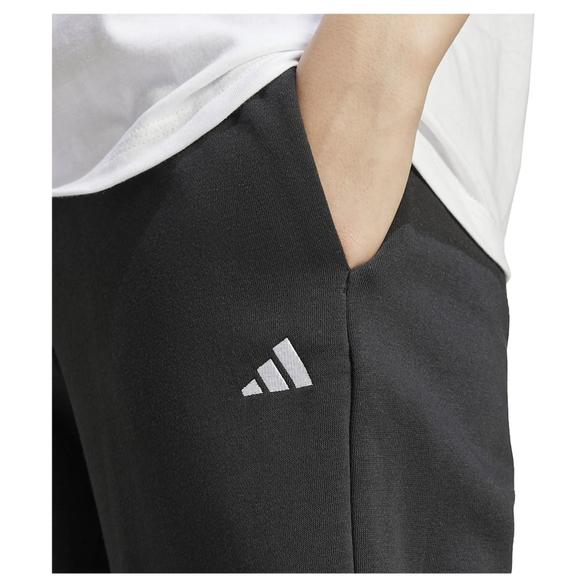 Adidas Essentials Small Logo Feel Cozy Open Hem Joggers