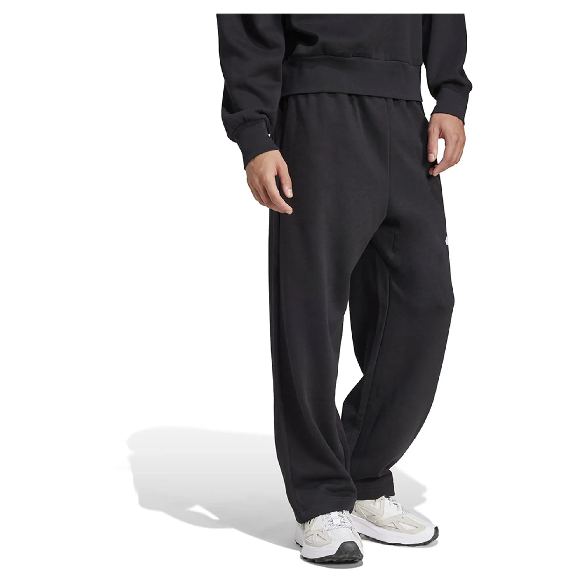 Adidas Essentials Wide Leg 3 Bar Logo Joggers