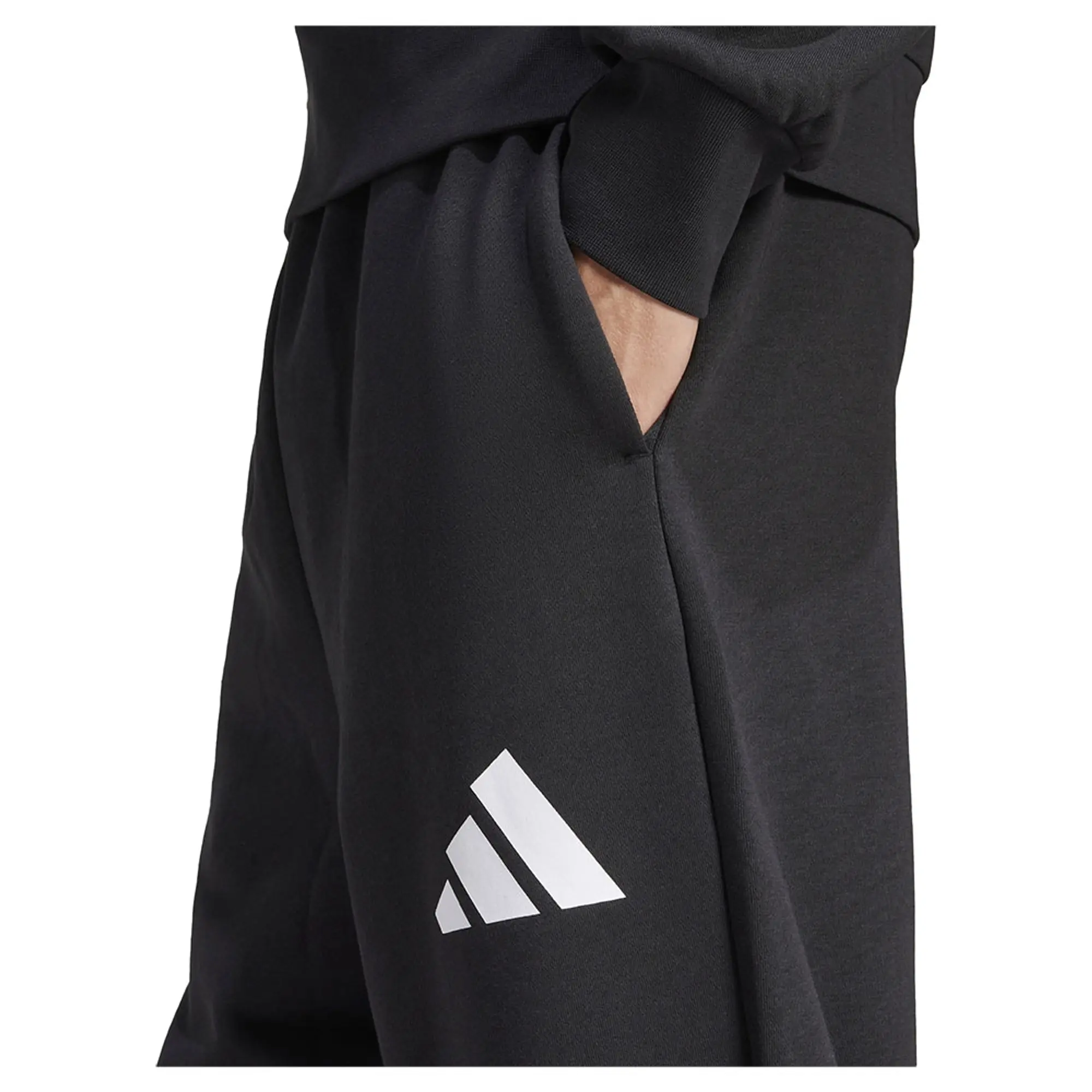 Adidas Essentials Wide Leg 3 Bar Logo Joggers