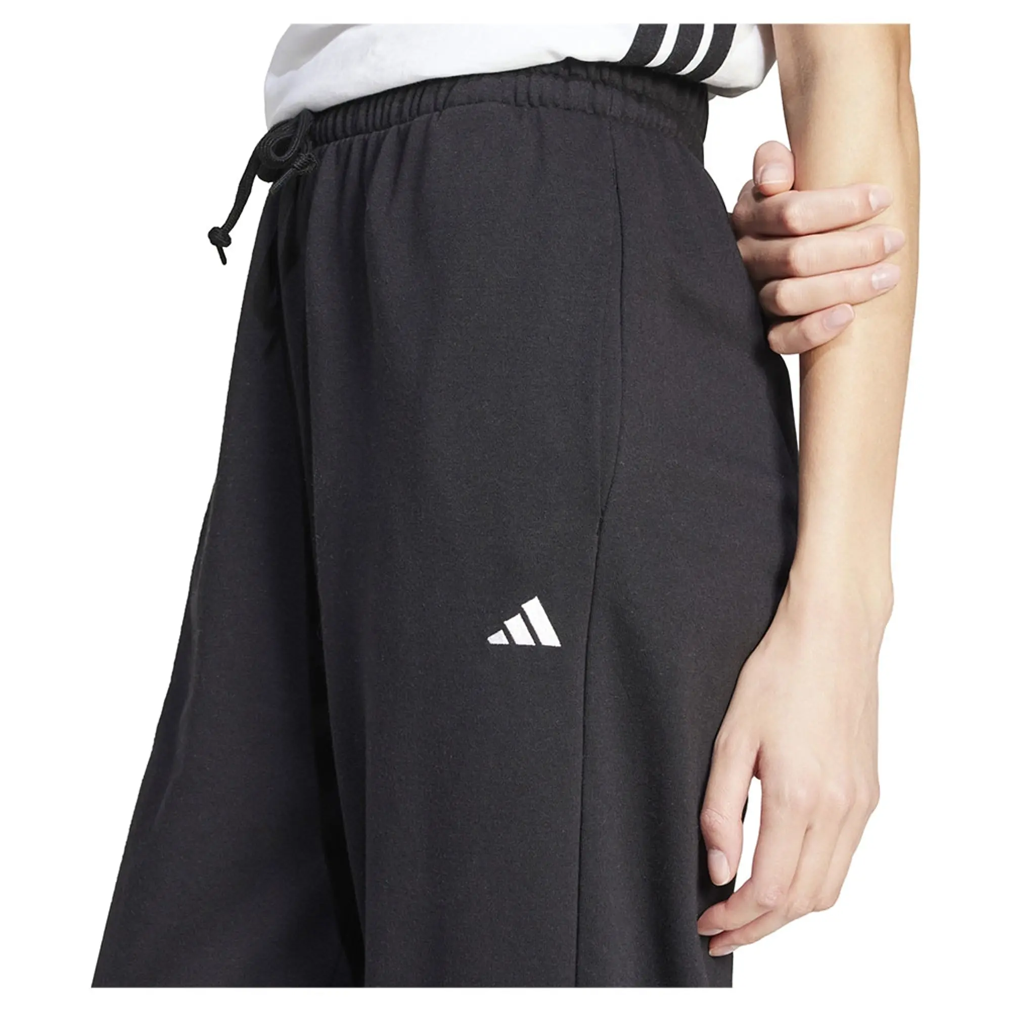 Adidas Essentials Small Logo French Terry Cuffed Joggers