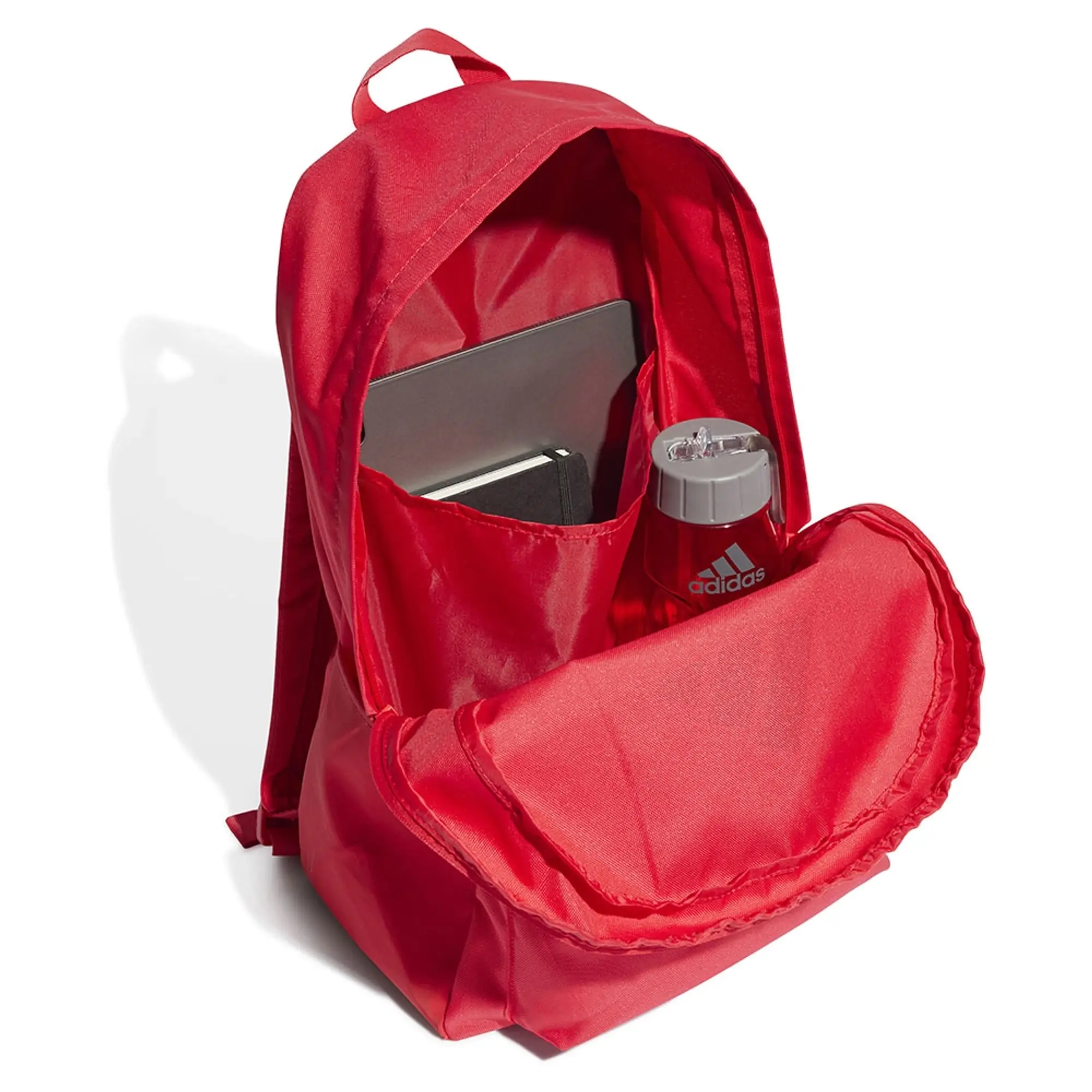 Manchester United x adidas Essentials Classic 3 Bars Backpack Red