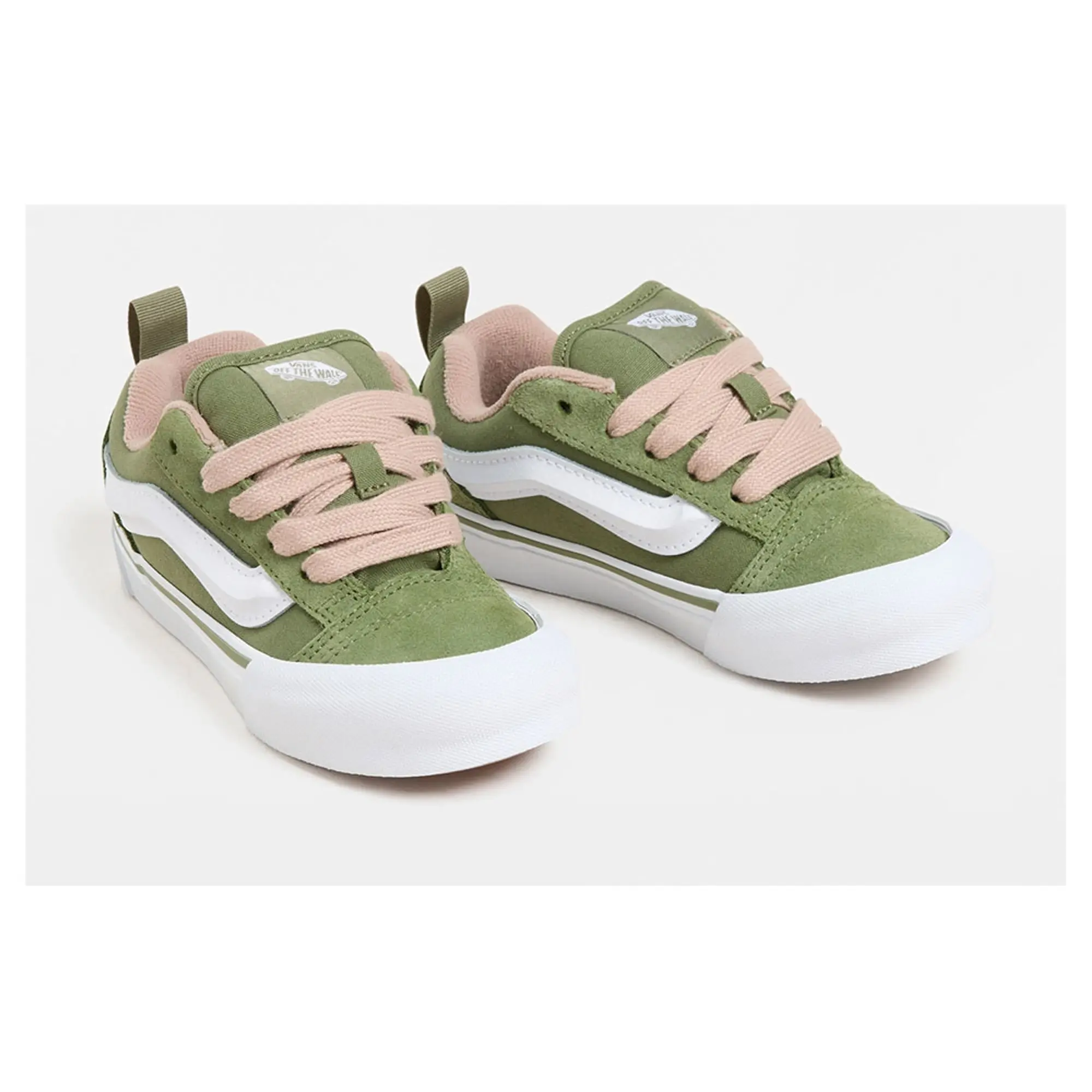 Vans - Kids Knu Skool Shoes (4-8 Years), Green