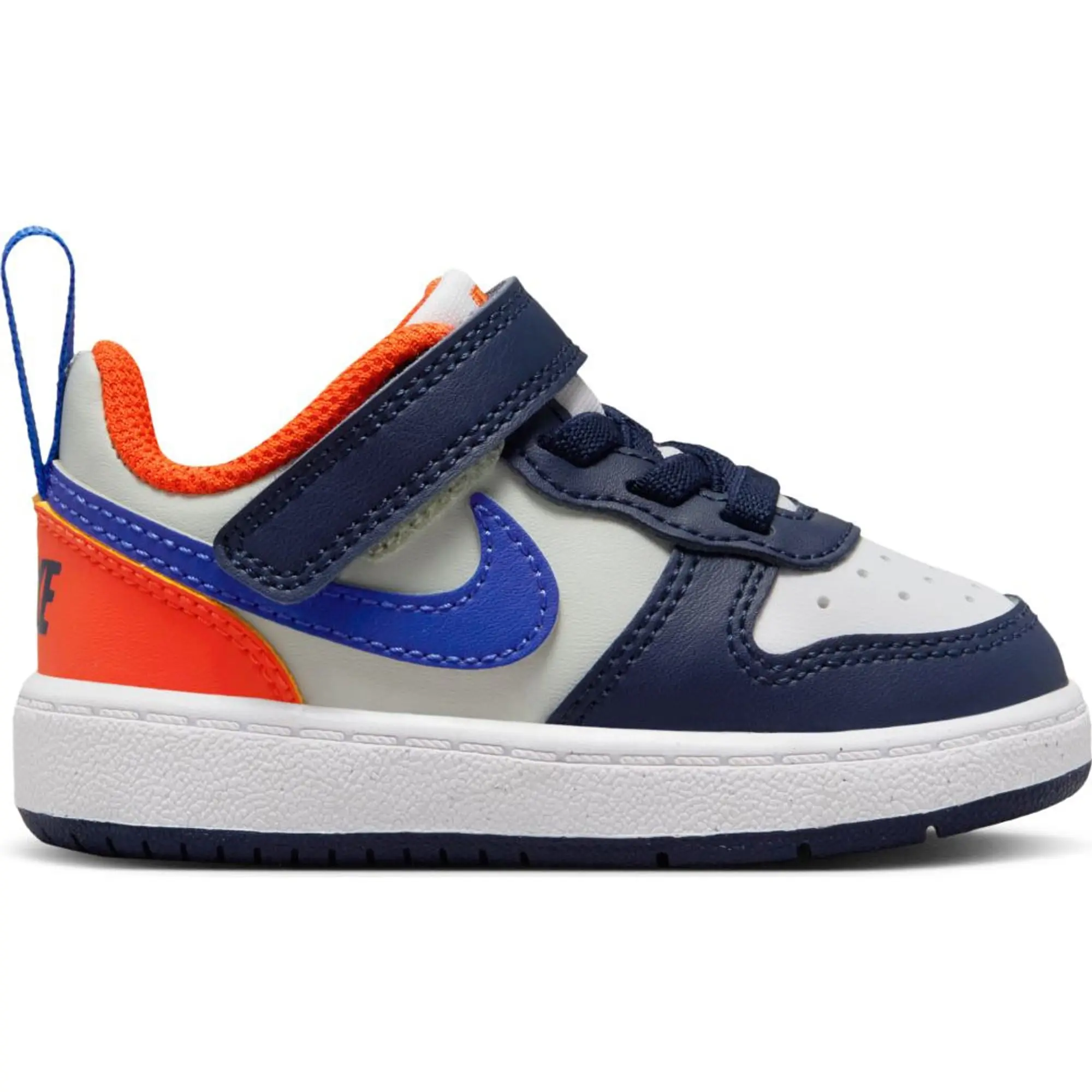 Nike navy multi court borough low recraft Boys Toddler trainers