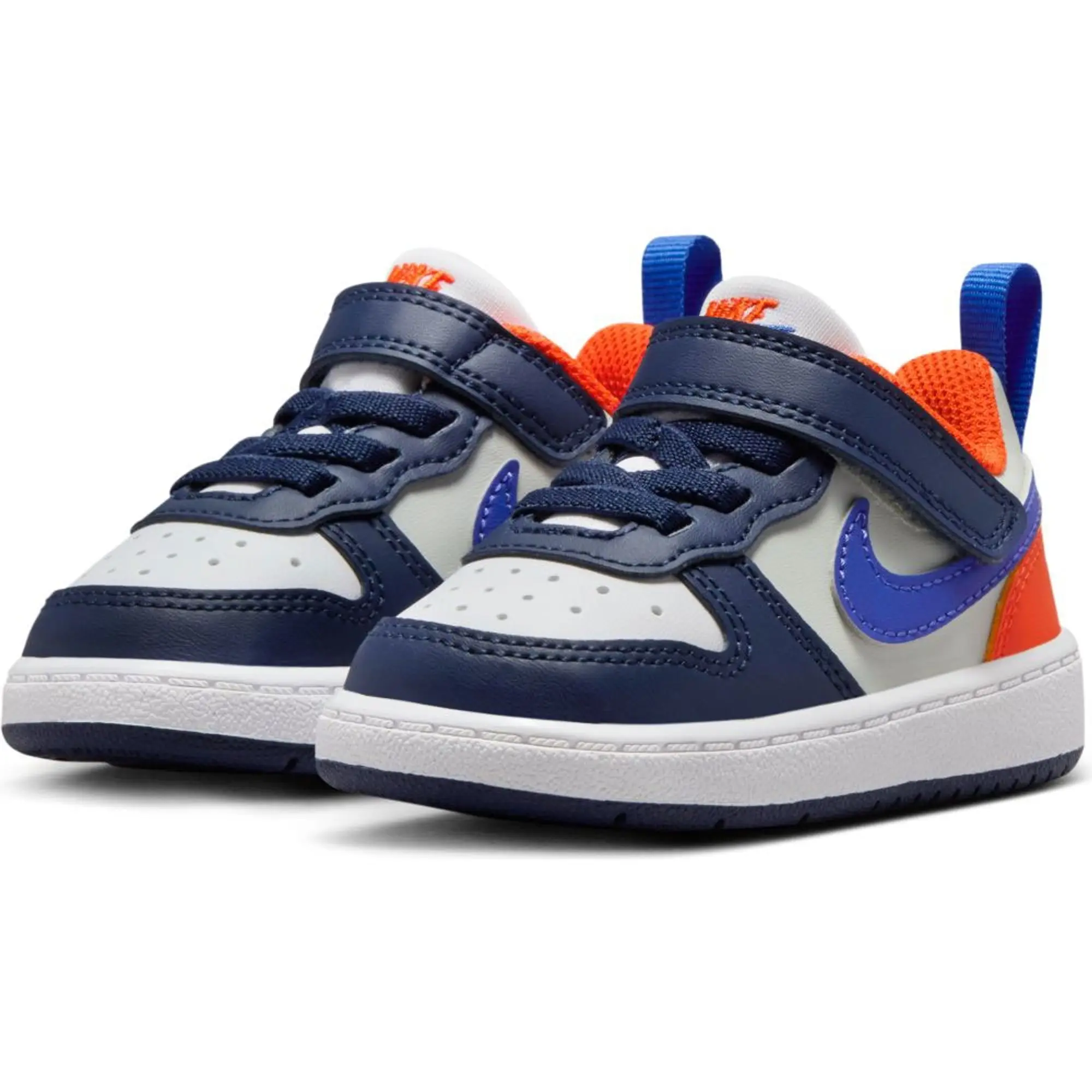 Nike navy multi court borough low recraft Boys Toddler trainers