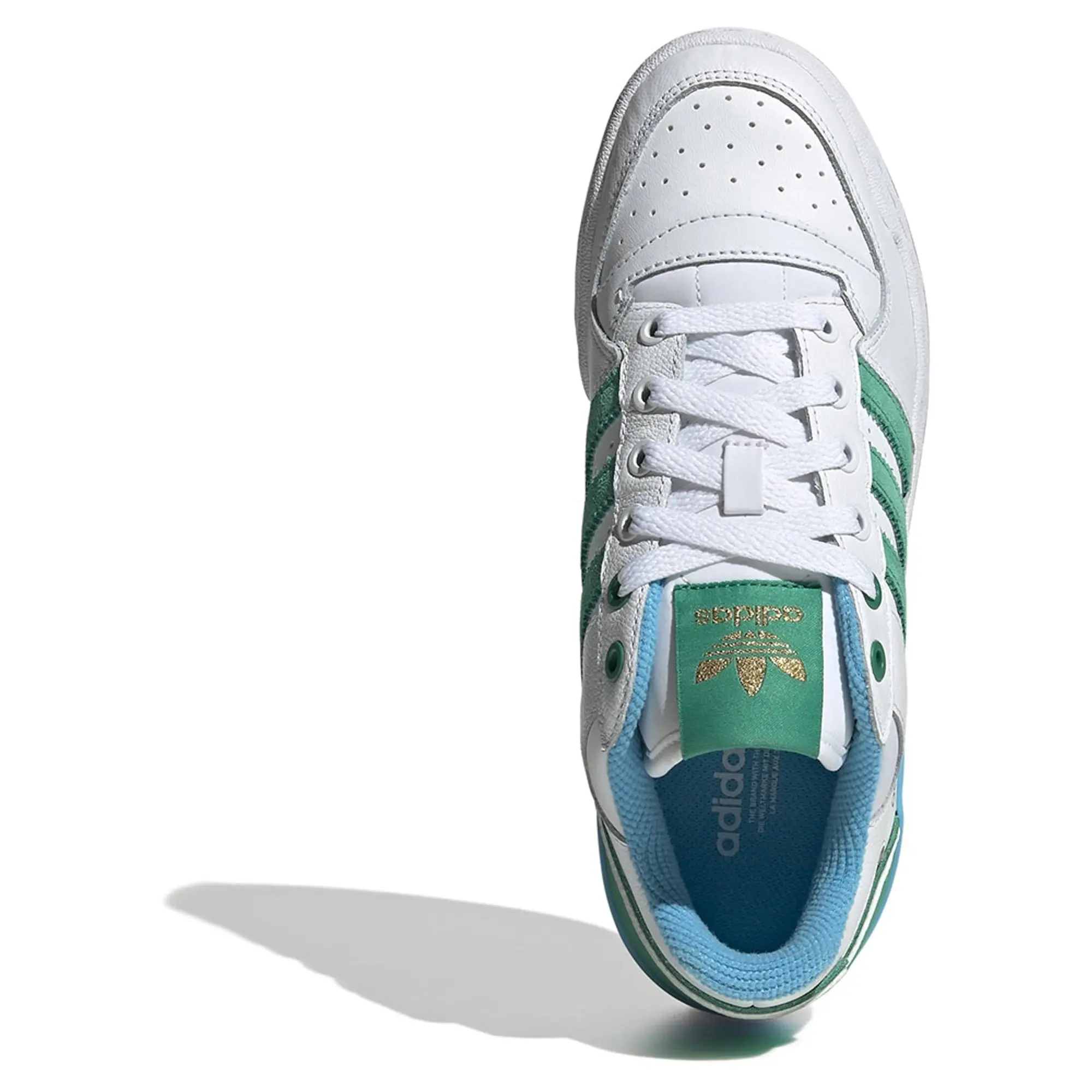 adidas Originals Sneakers Adidas Forum Bold Stripes Ftw White/ Court Green/ Sky Rust Eur 41 1/3