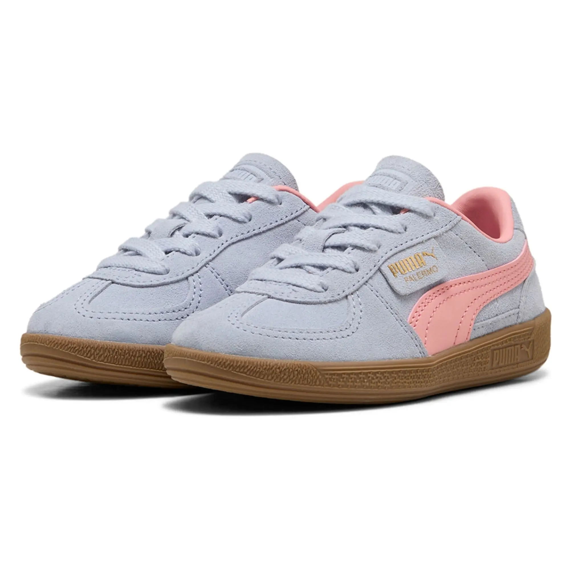 PUMA Palermo Kids' Sneakers, Cool Weather/Pink Fruit