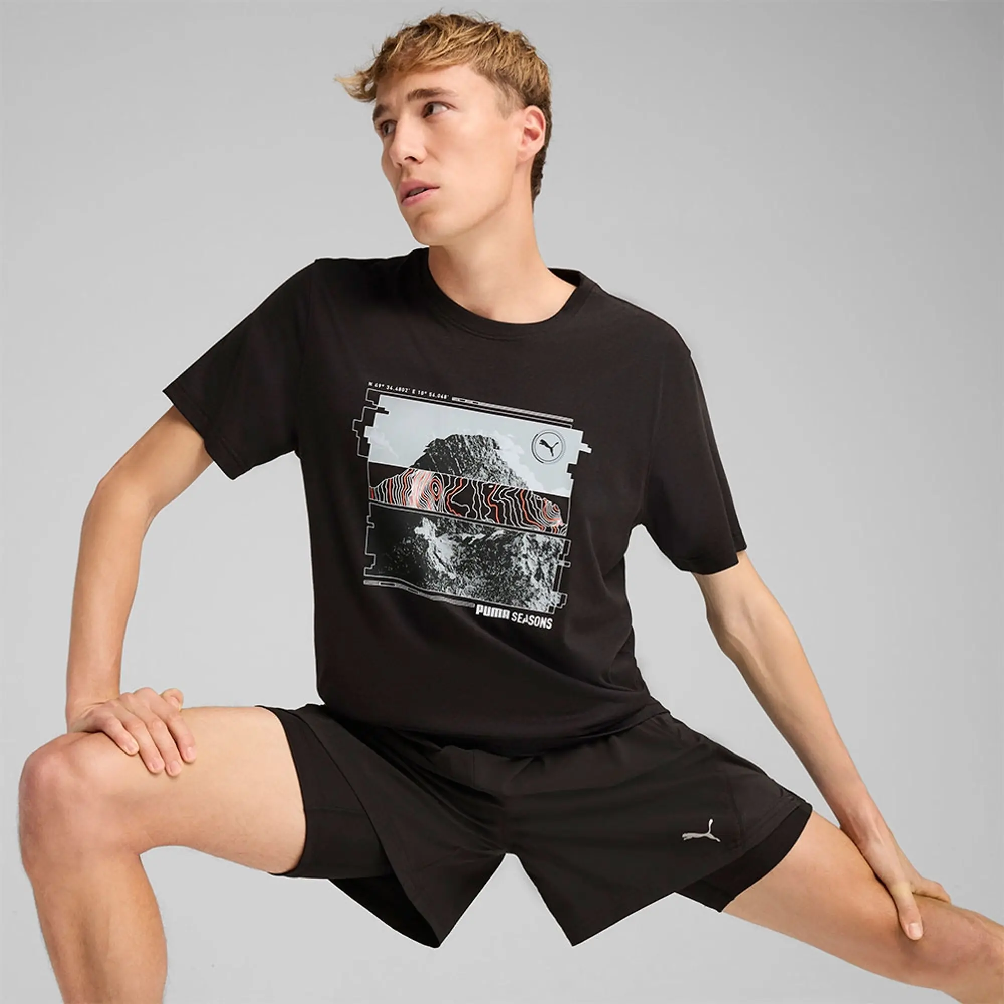 Puma Graphics Seasons Uni Short Sleeve T-shirt
