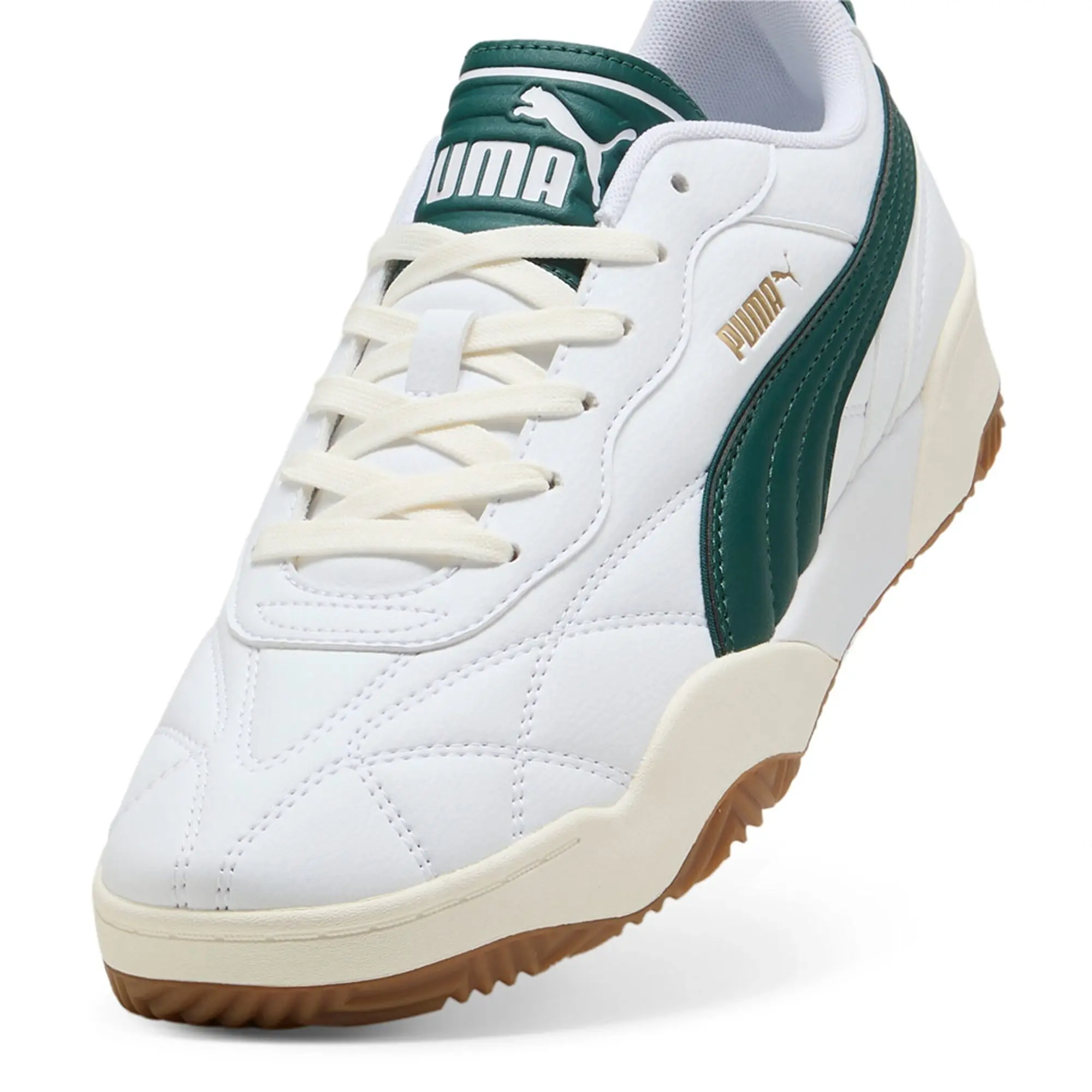PUMA Tifosi Sneakers Unisex, White/Dark Myrtle/Warm White