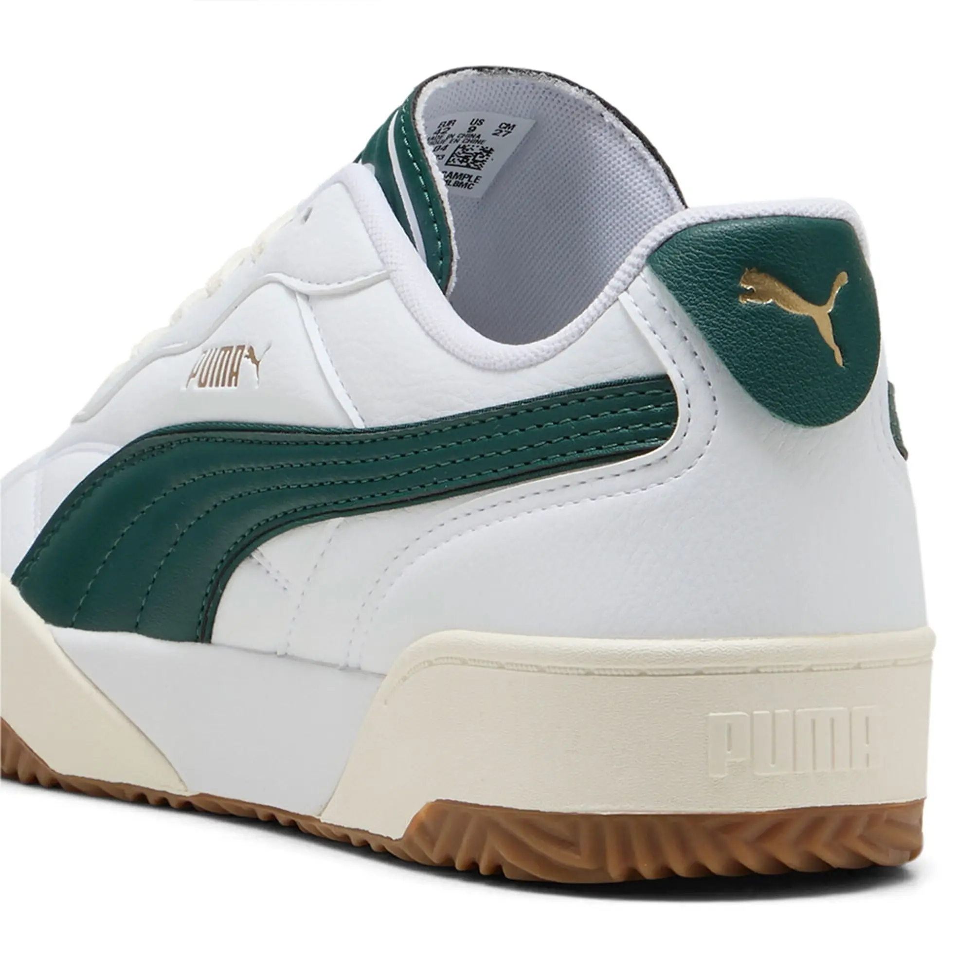 PUMA Tifosi Sneakers Unisex, White/Dark Myrtle/Warm White