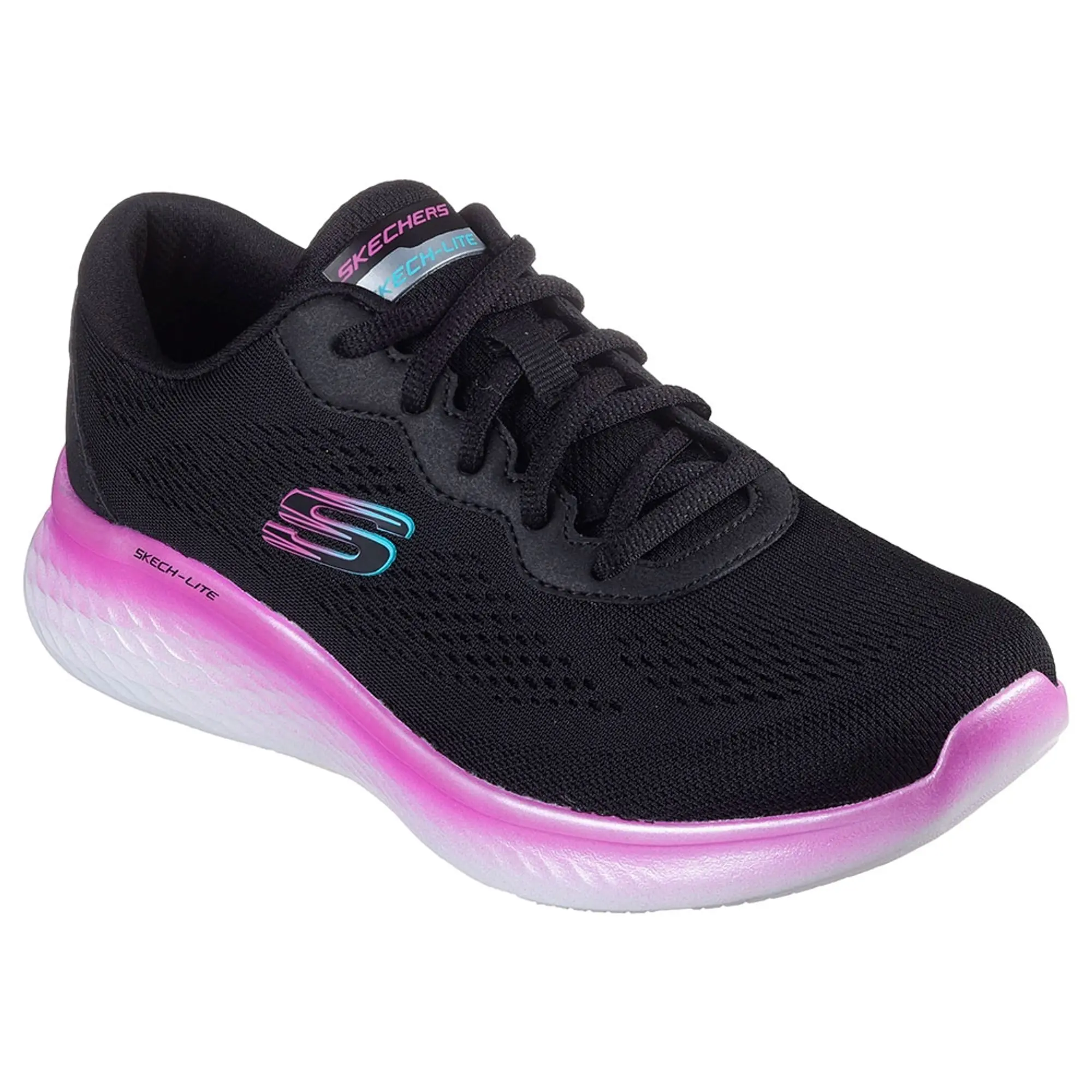 Skechers Women's Skech-Lite Pro - Stunning Steps Sneaker in Black/Purple