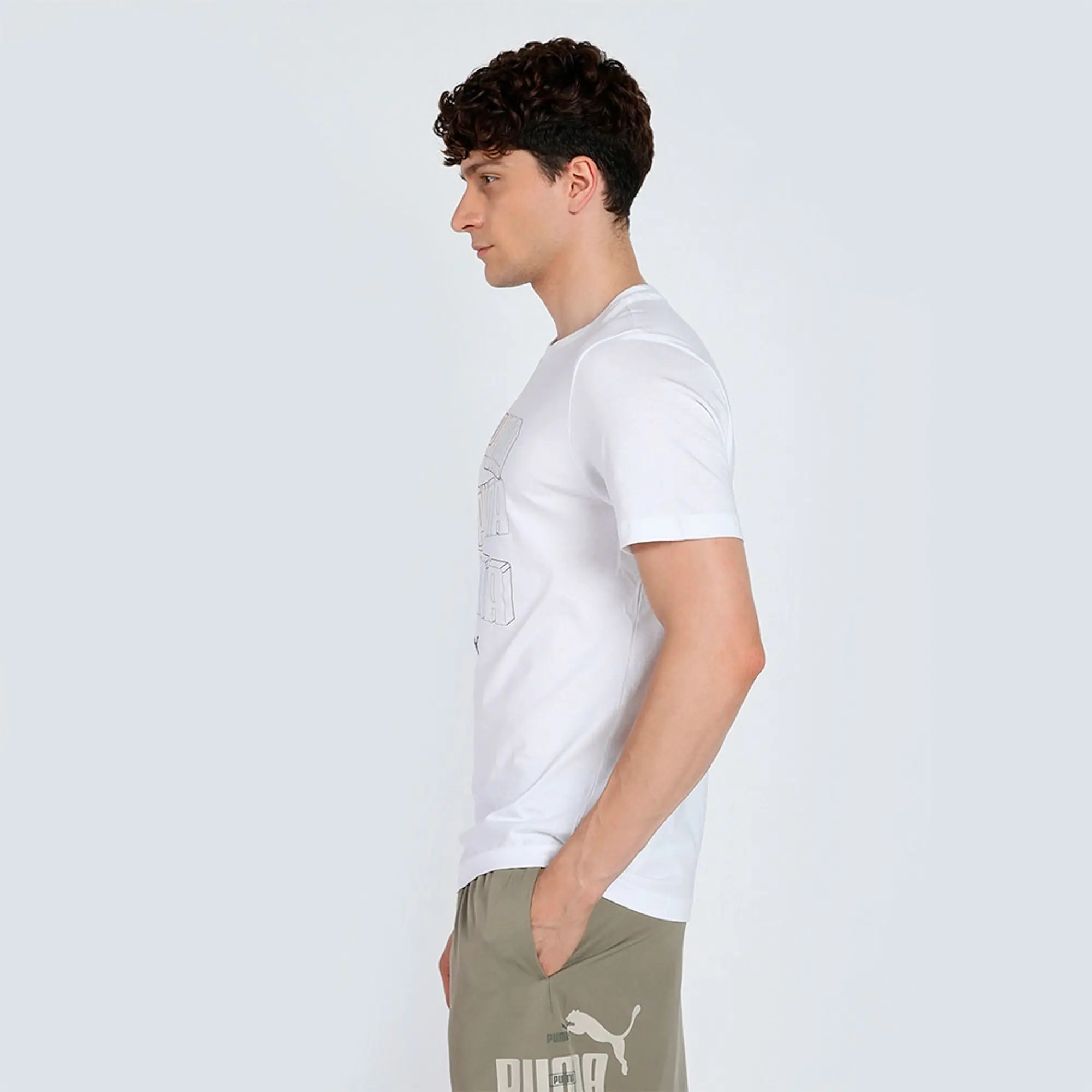 Puma Select Ess Logo Lab Hog Short Sleeve T-shirt
