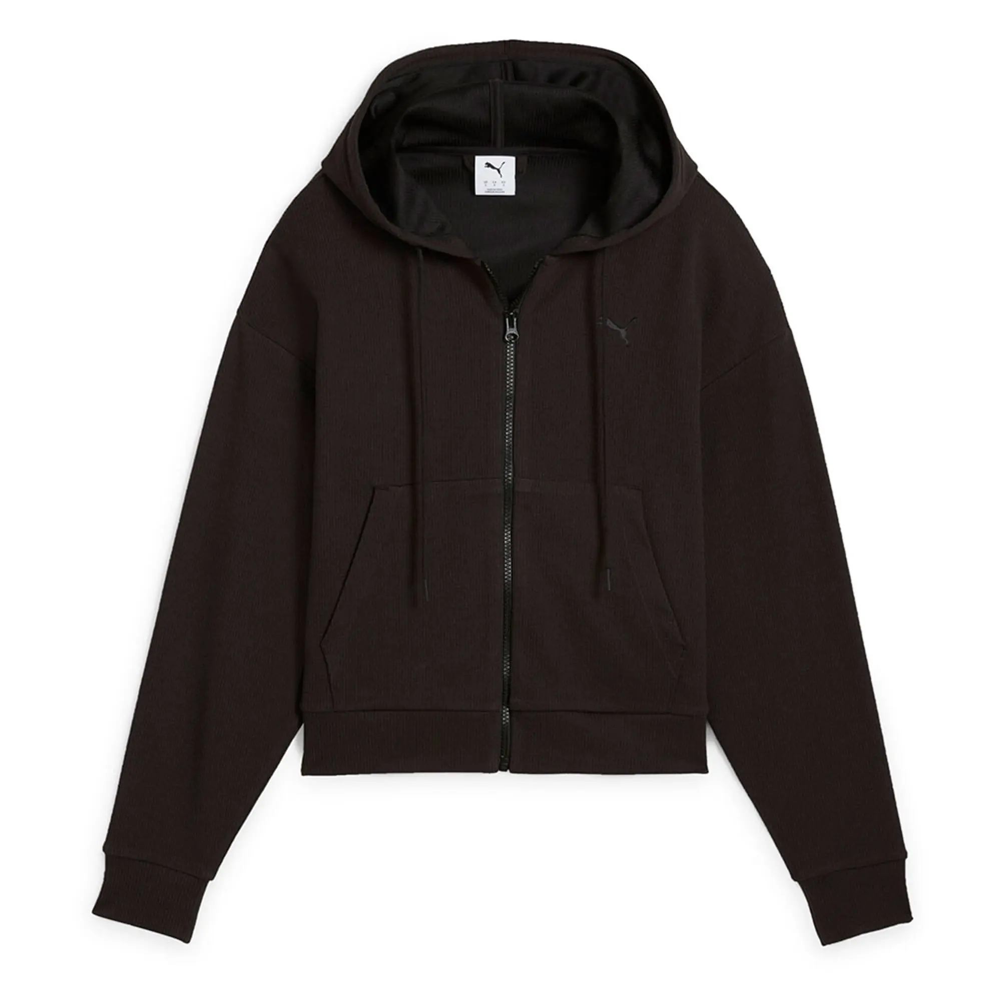 Puma Select Her Comfort Cropped Full Zip Sweatshirt