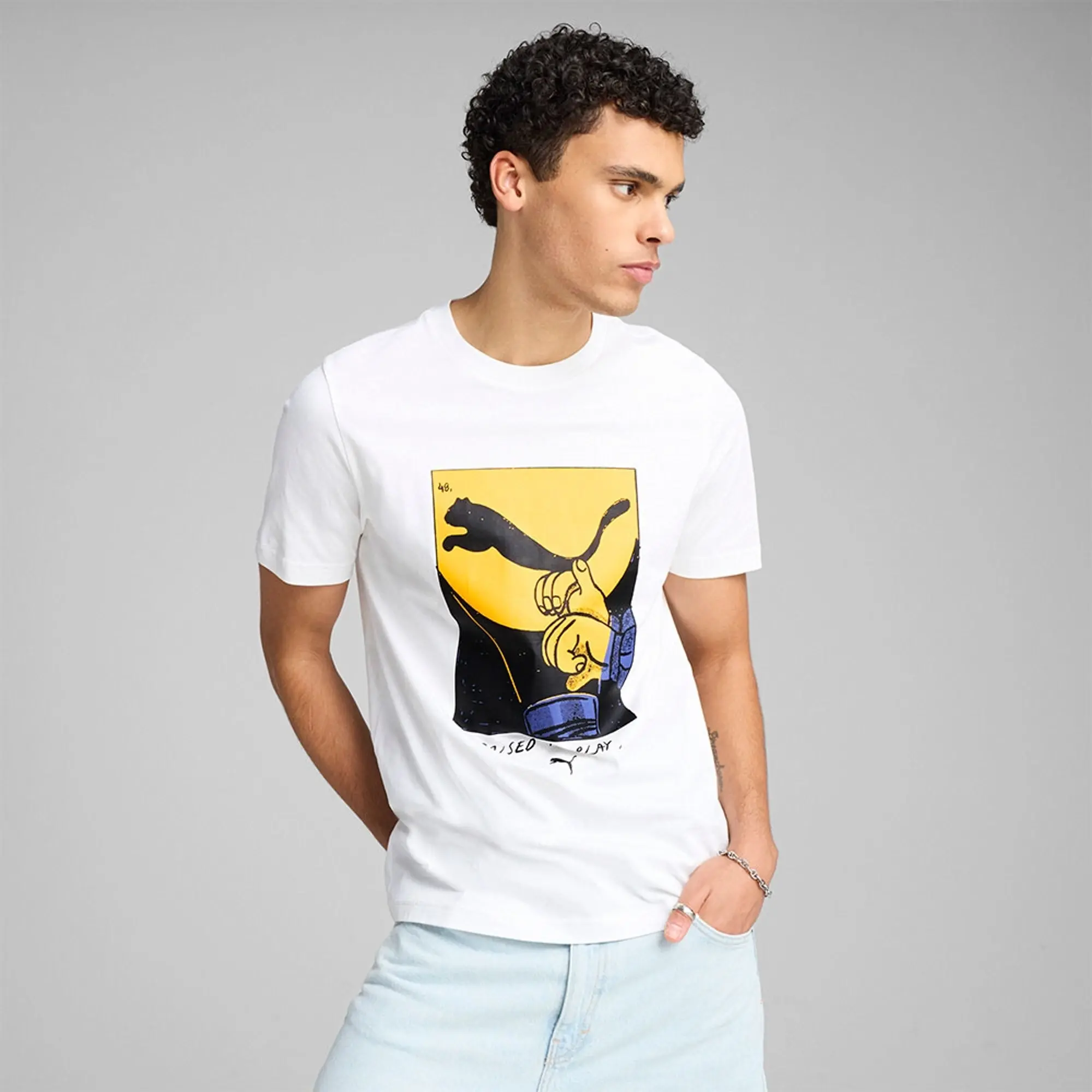 Puma Select Shadow Play Short Sleeve T-shirt