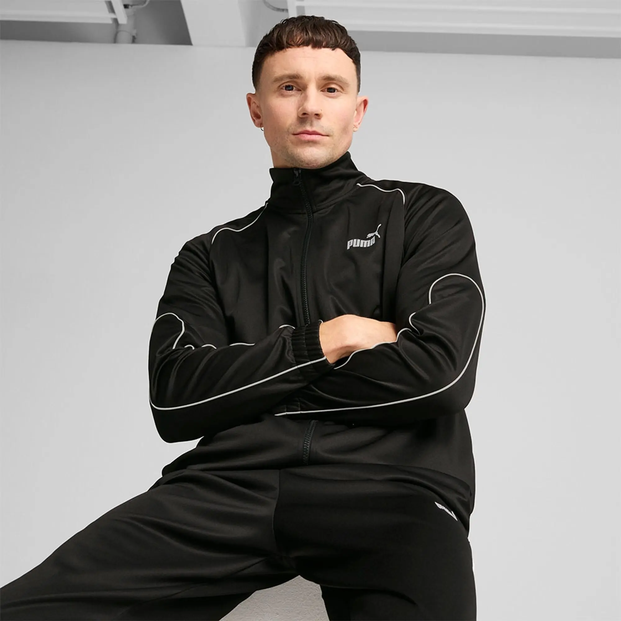 Puma Select Sport Poly Full Zip Sweatshirt