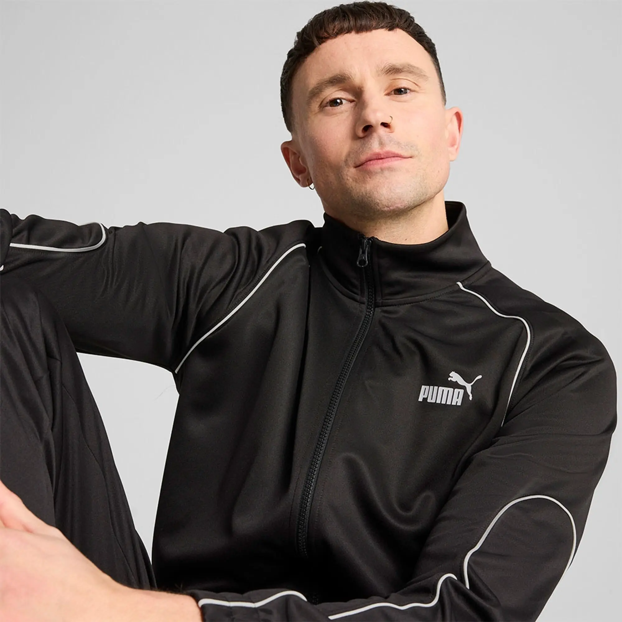 Puma Select Sport Poly Full Zip Sweatshirt