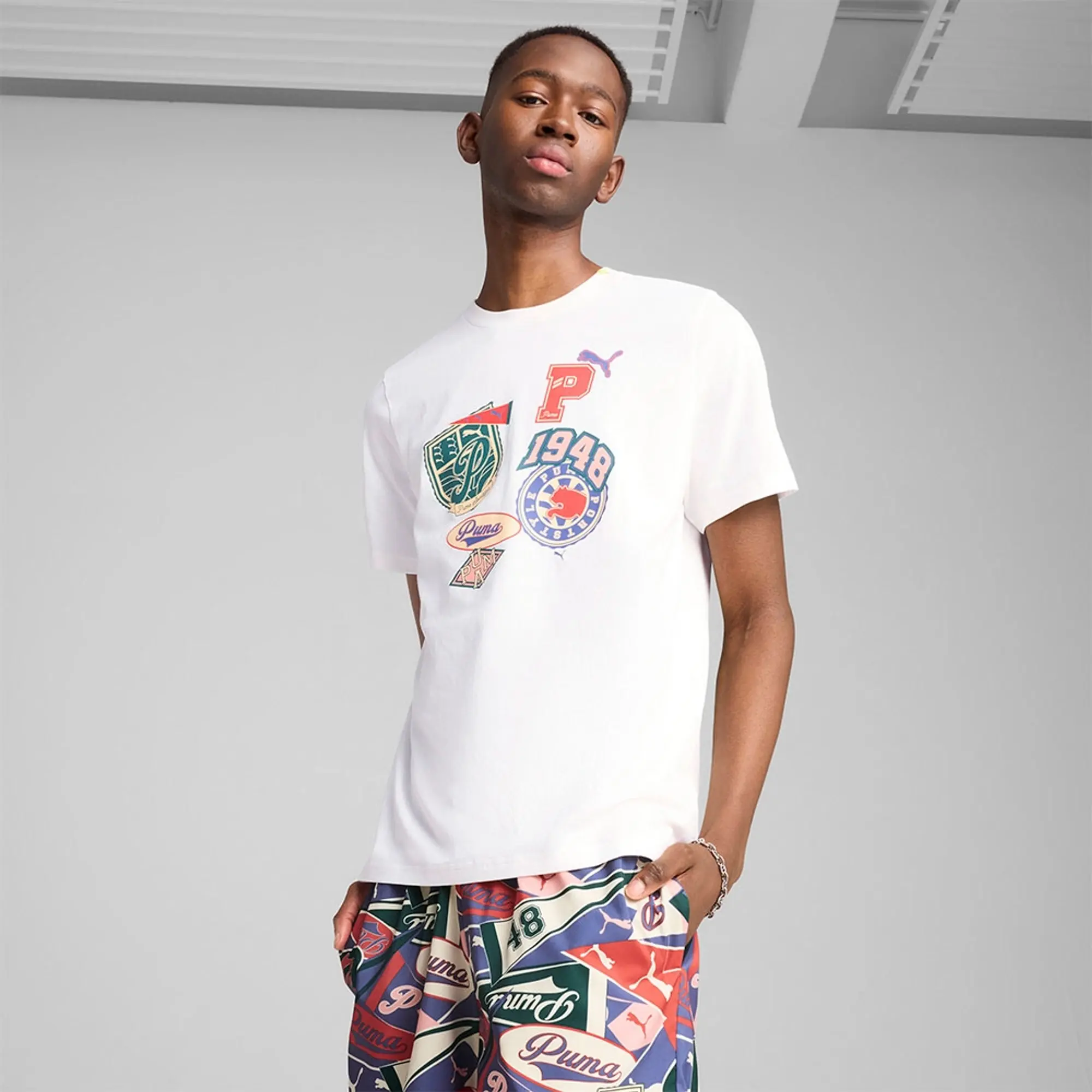 Puma Select Sports Legacy Front Short Sleeve T-shirt
