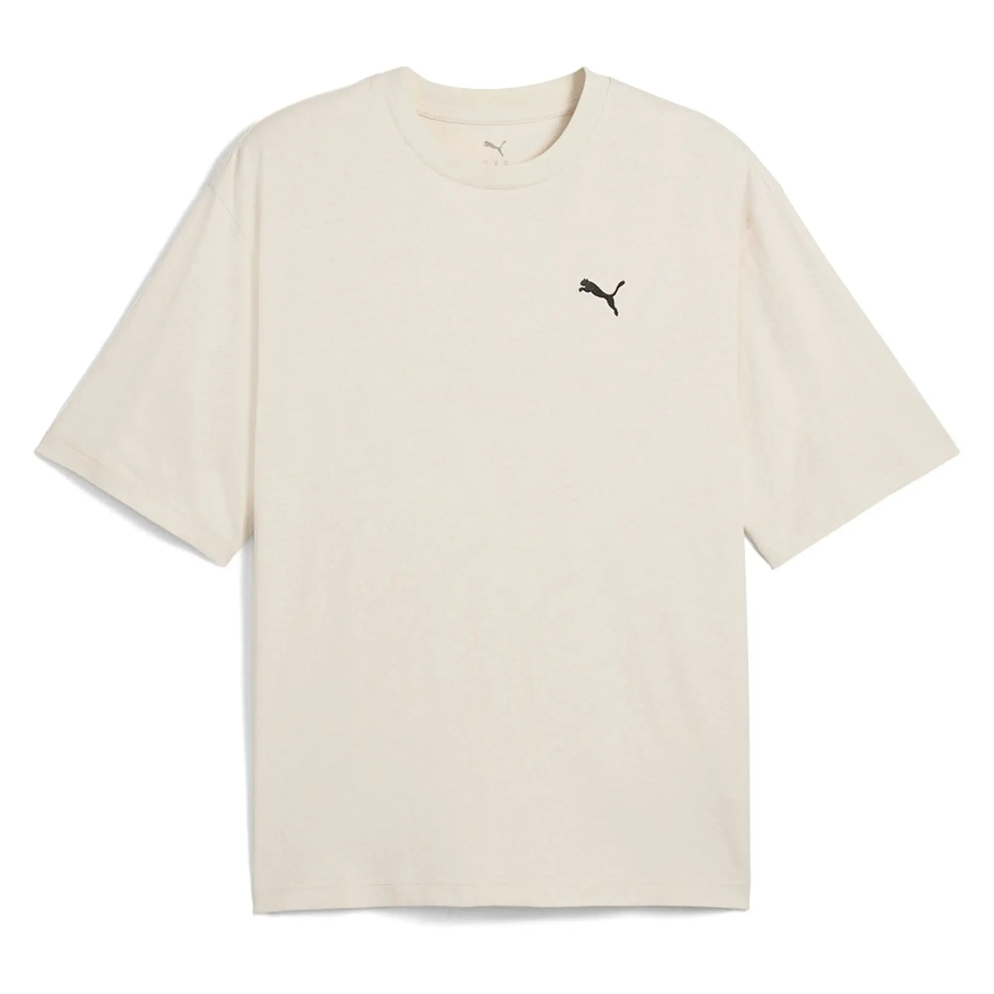 PUMA Wardrobe Ess Boxy T-Shirt Men, Alpine Snow