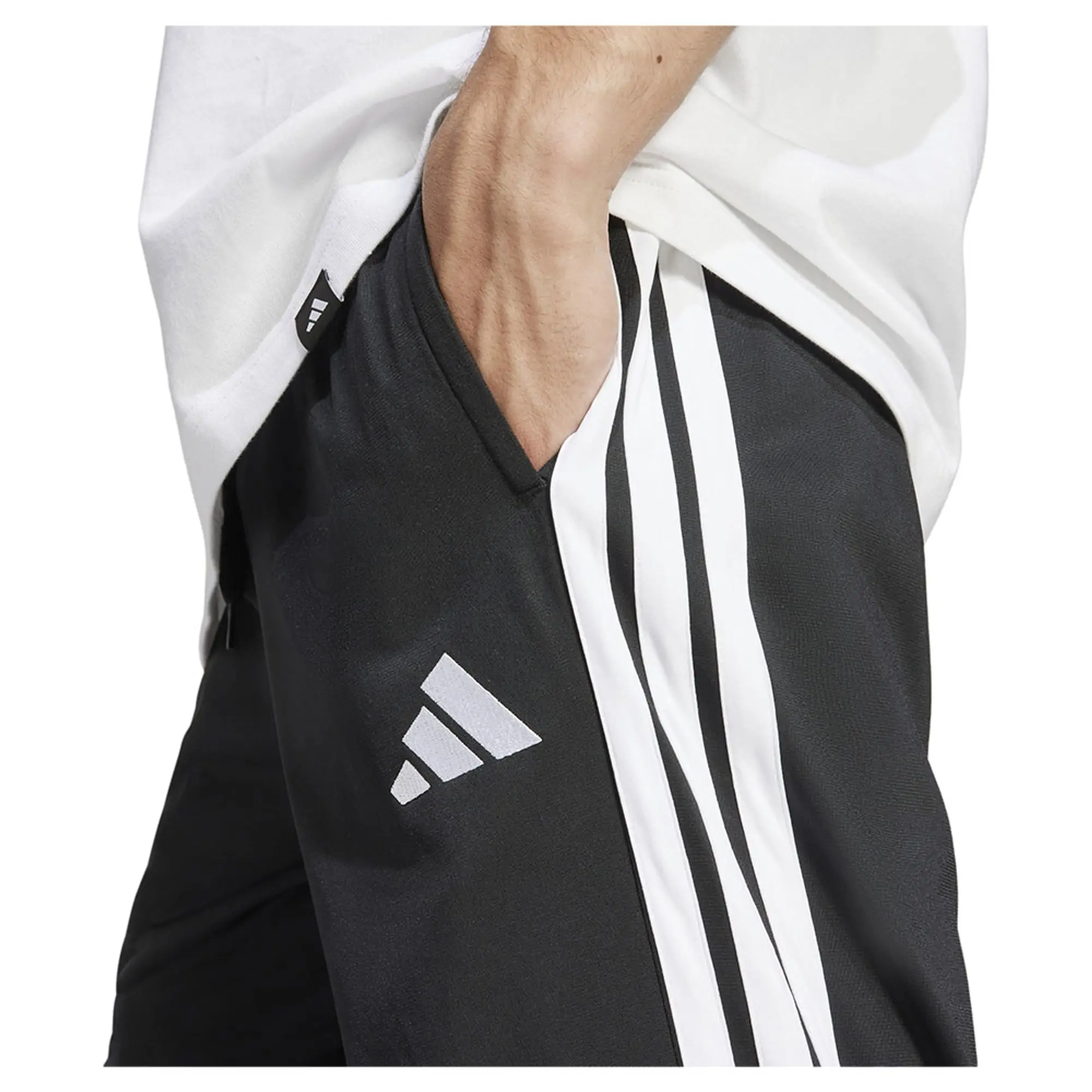 Adidas 3 Stripes Tricot Regular Fit Open Hem Track Sweat Pants