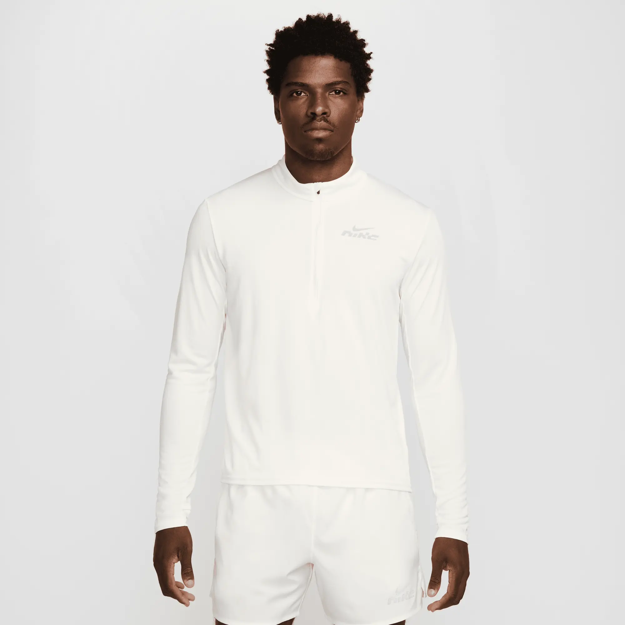 Nike Pacer Flash Half-Zip Running Shirt Men - Cream