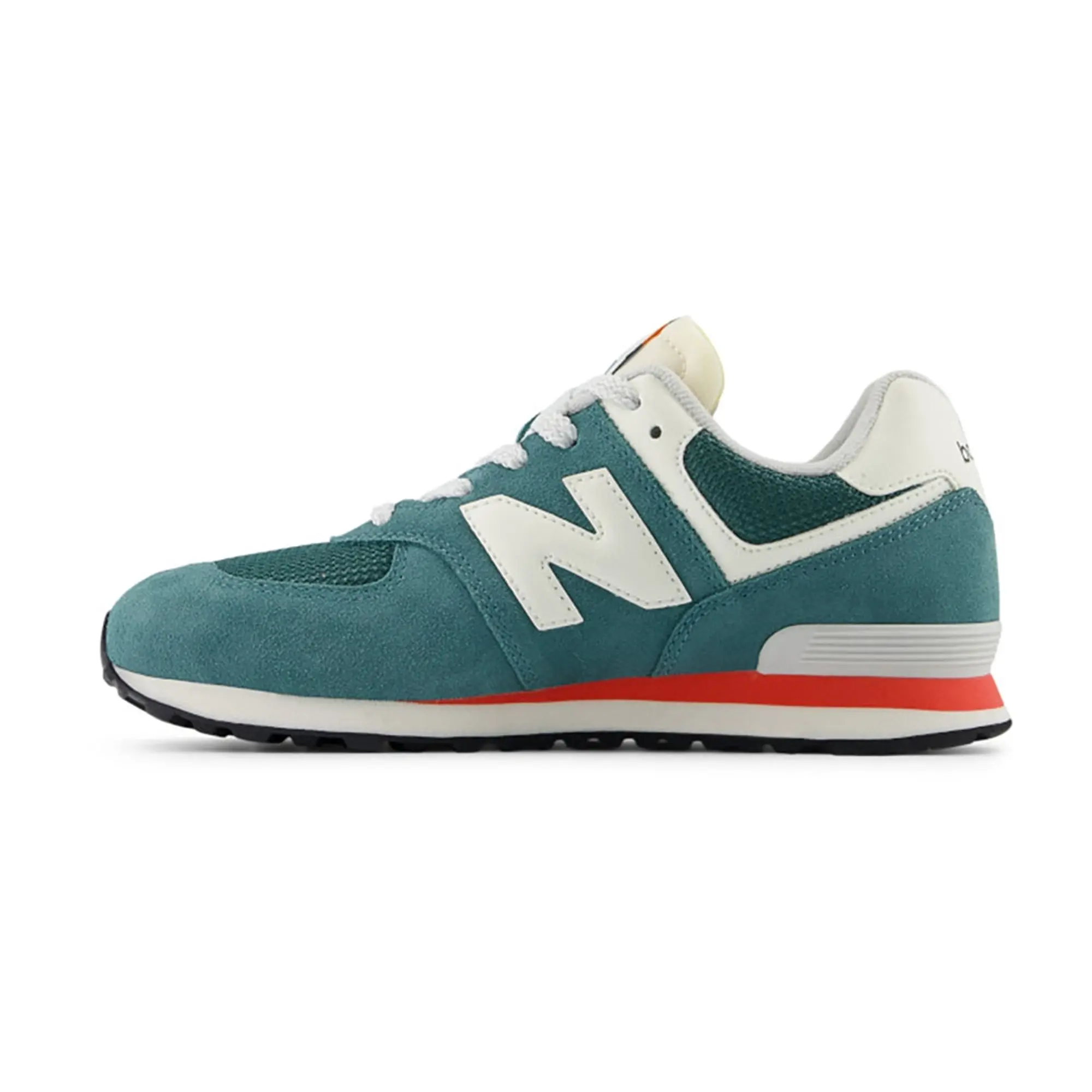 New Balance green 574 Boys Youth trainers